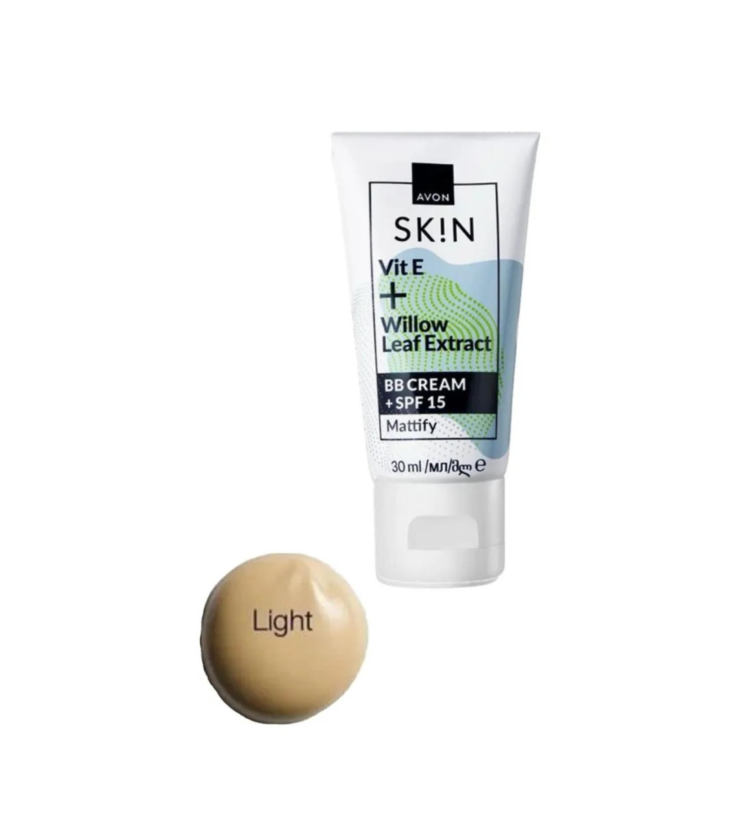 AVON BB cream "Matte Effect" SPF 15 - Light