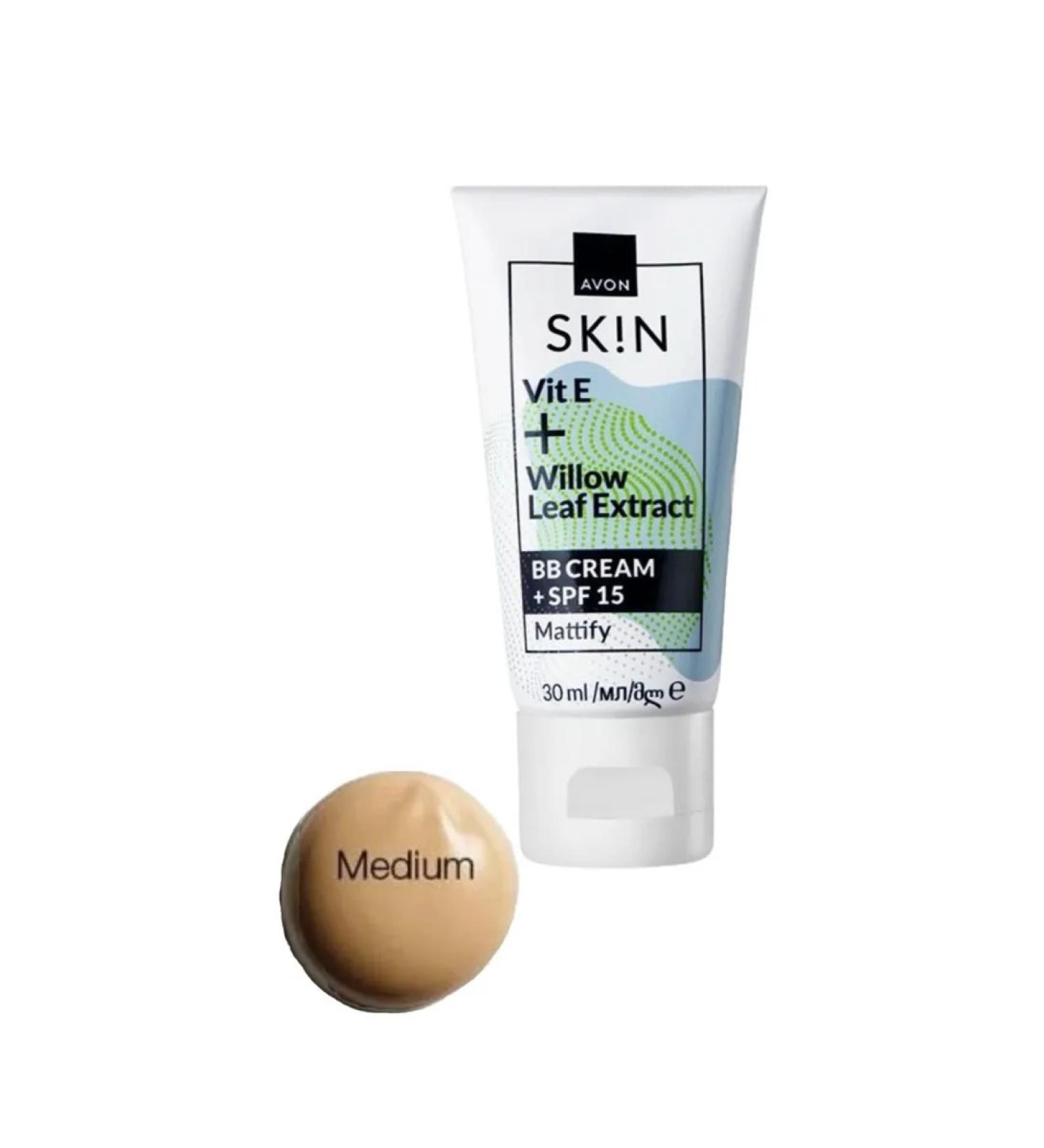 AVON BB cream "Matte Effect" SPF 15 - Medium