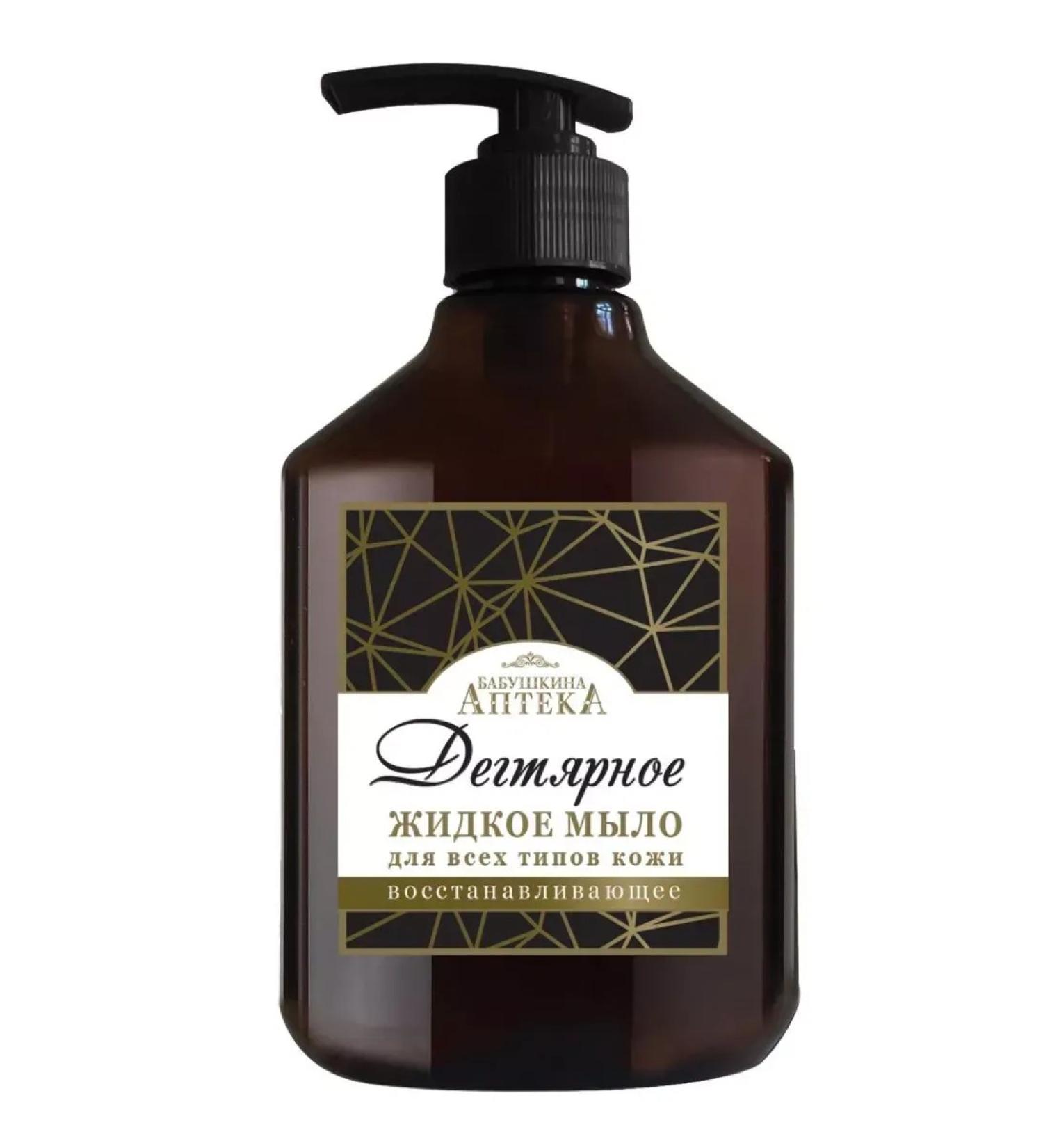 Grandma's Pharmacy Liquid hand soap tarry 400 ml