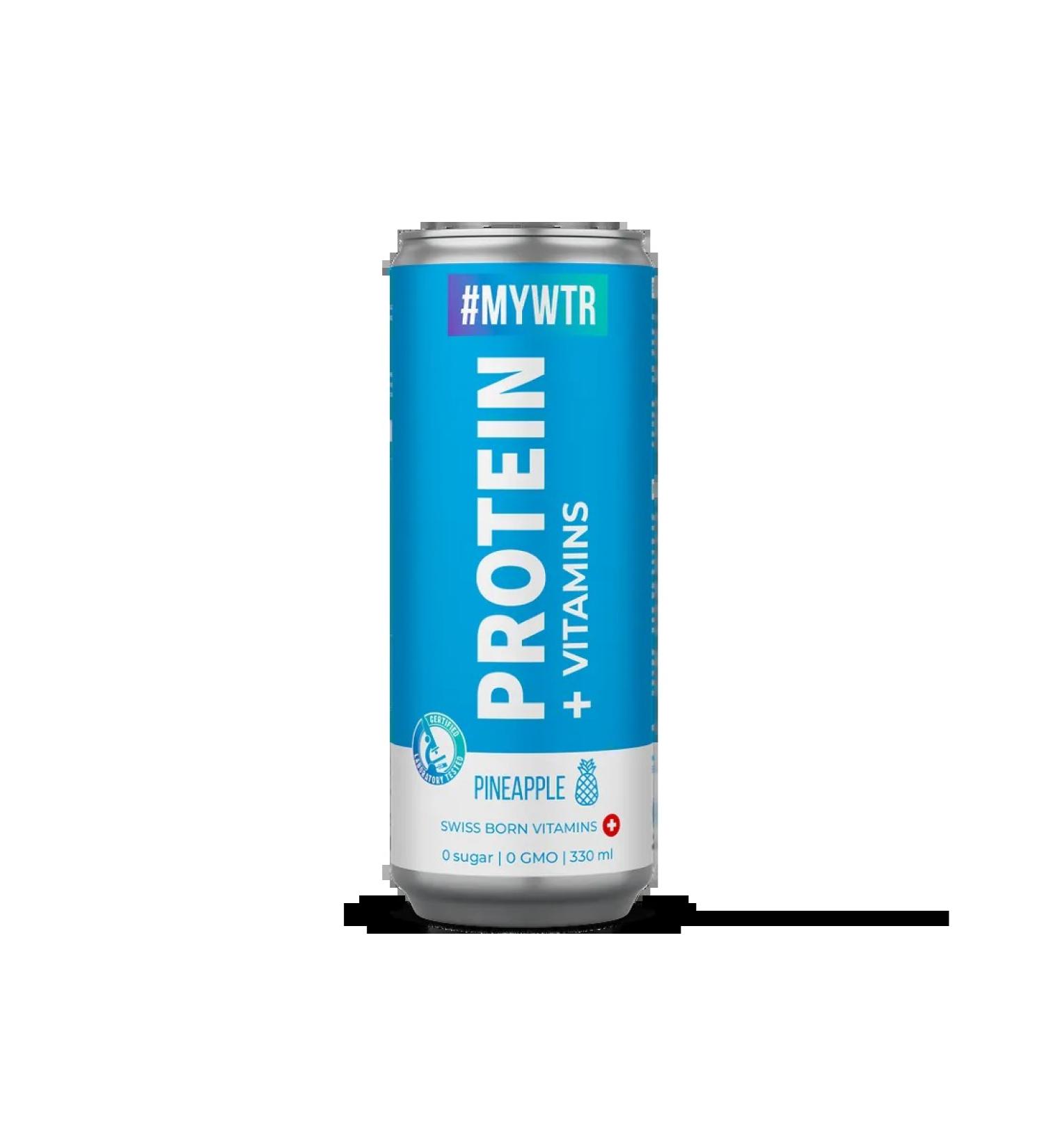 SputP Protein cocktail Protein + Vitamins 330 ml. 2pcs. pineapple - Buy Online on GoSupps.com