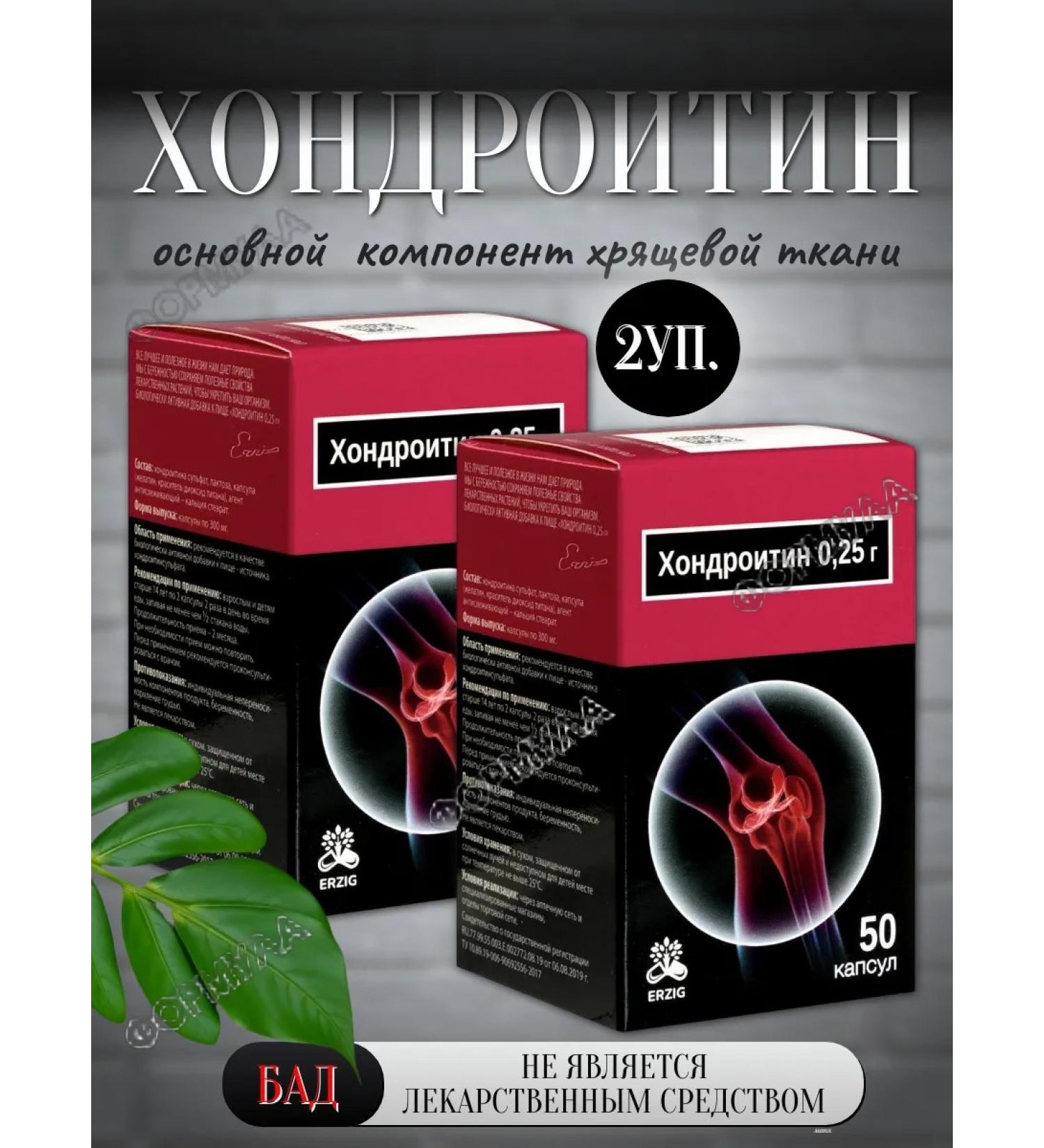 Erzig Chondroitin for joints 2UP - Buy Online on GoSupps.com