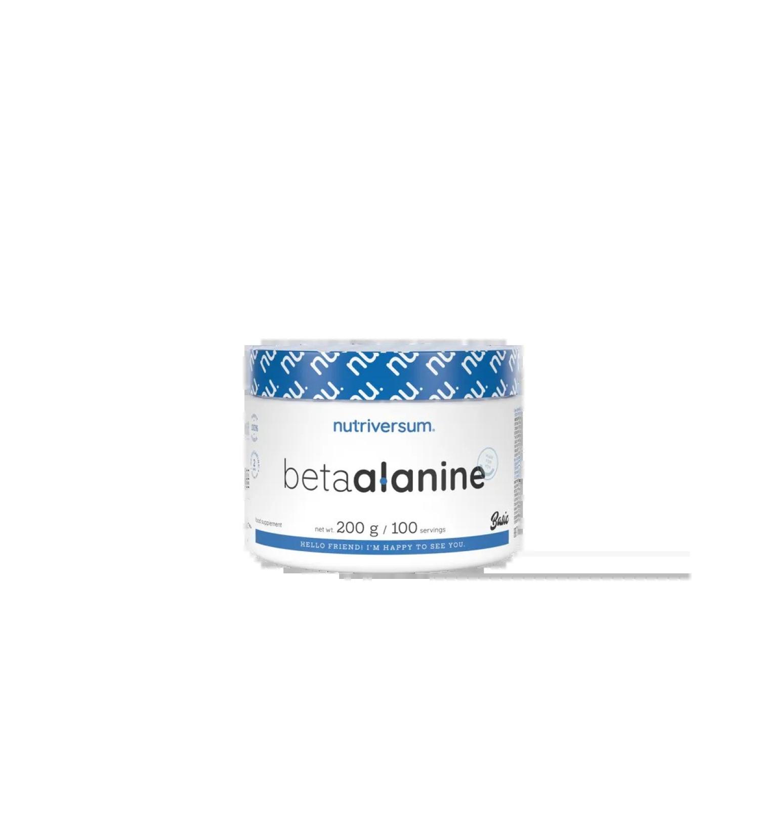 Nutriversum Beta -lanine beta-alanine 200 g