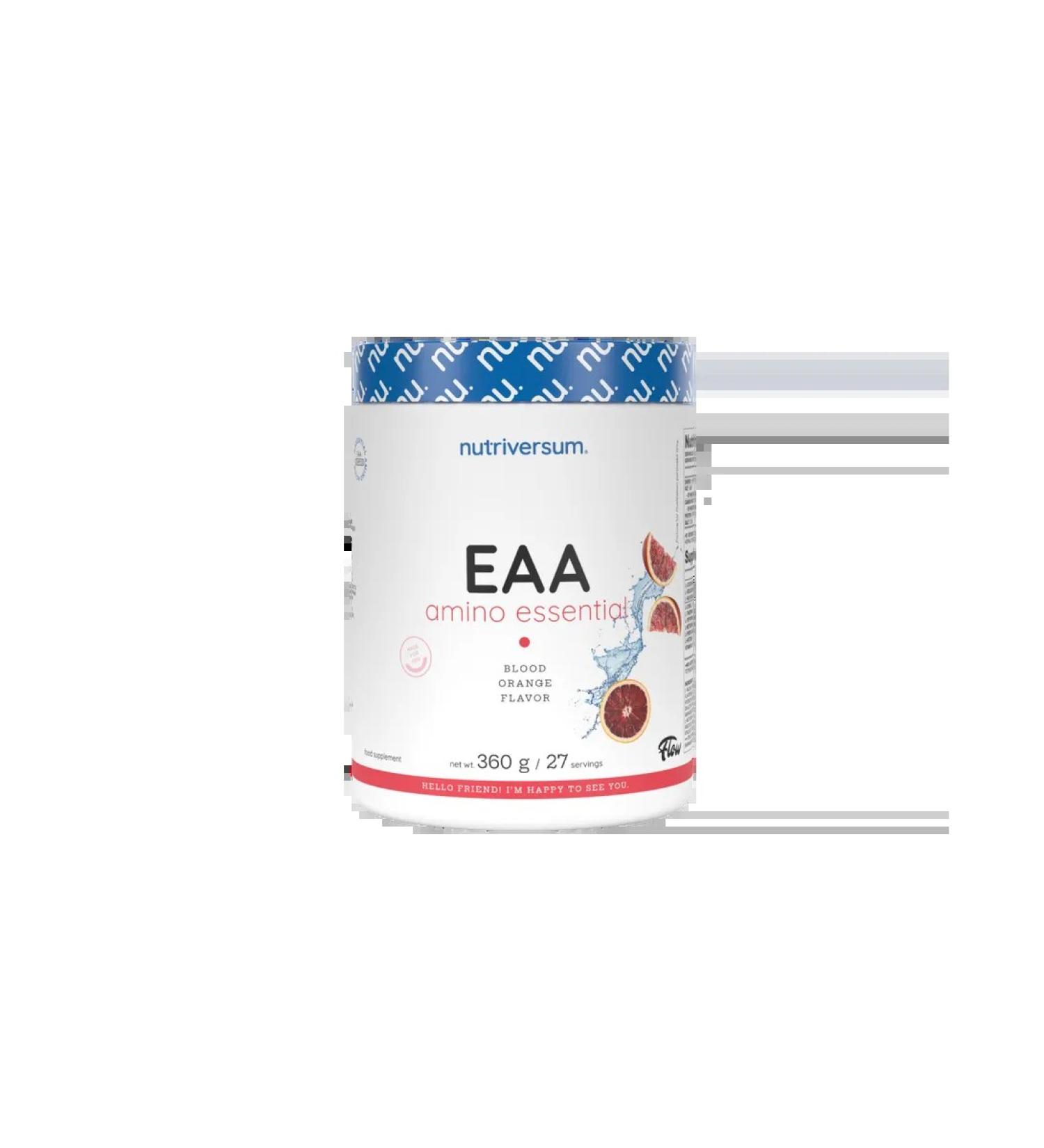Nutriversum EAA amino acids 360 g red orange