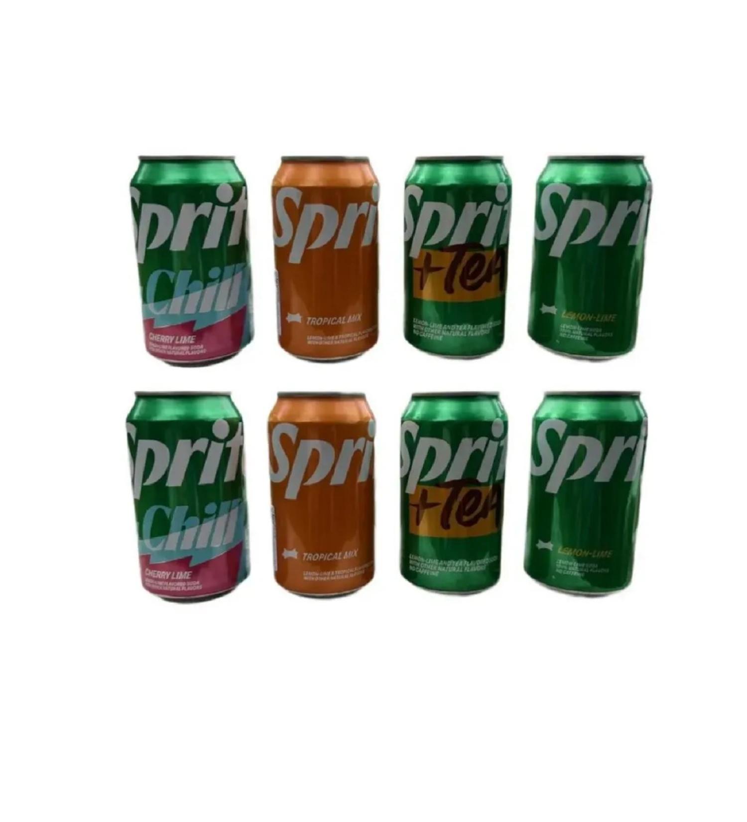 A set of Sprite carbonated drinks (8 pcs. 355 ml.) USA
