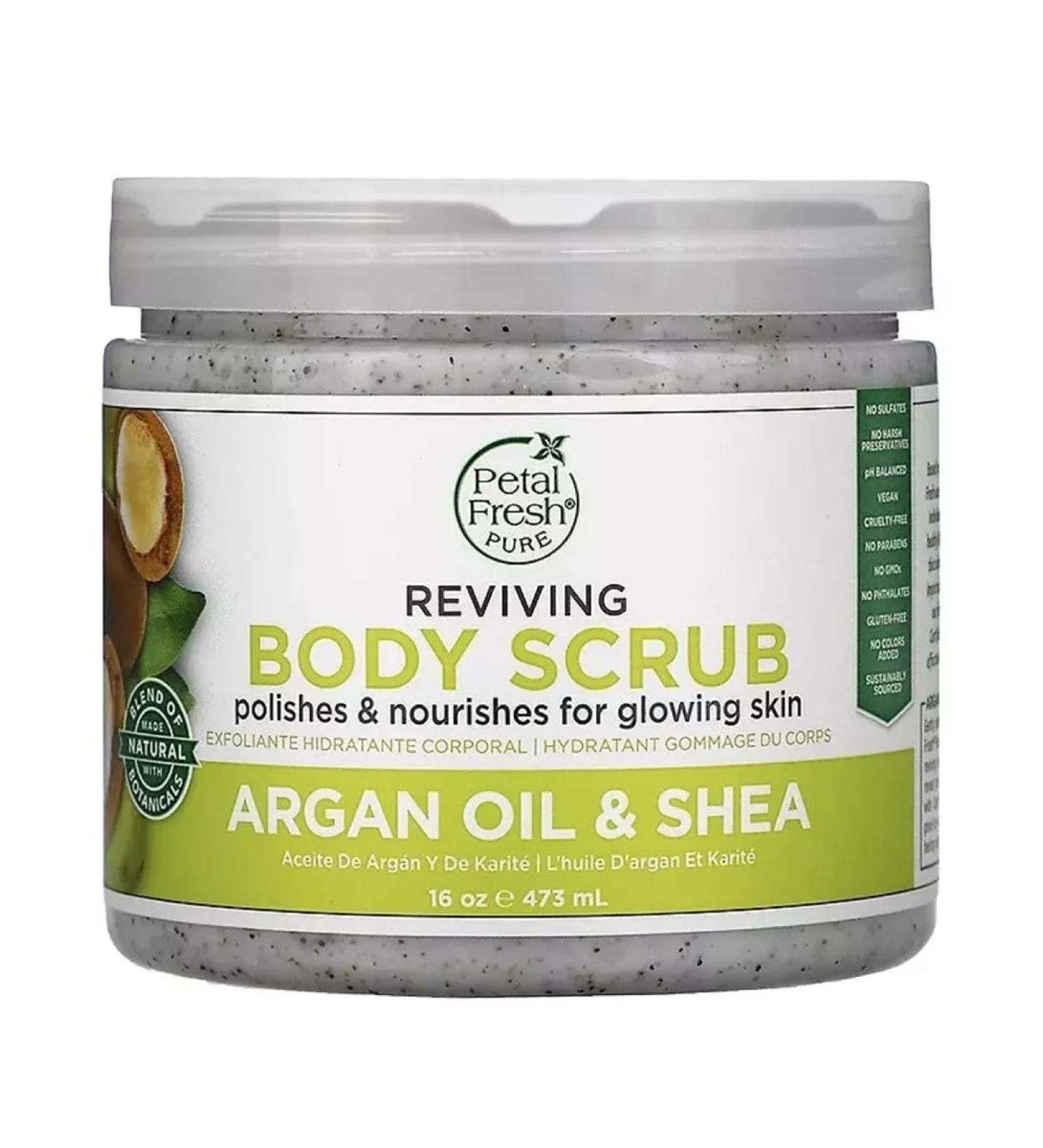 Petal Fresh Body scrub with argan oil and shi oil 473 ml