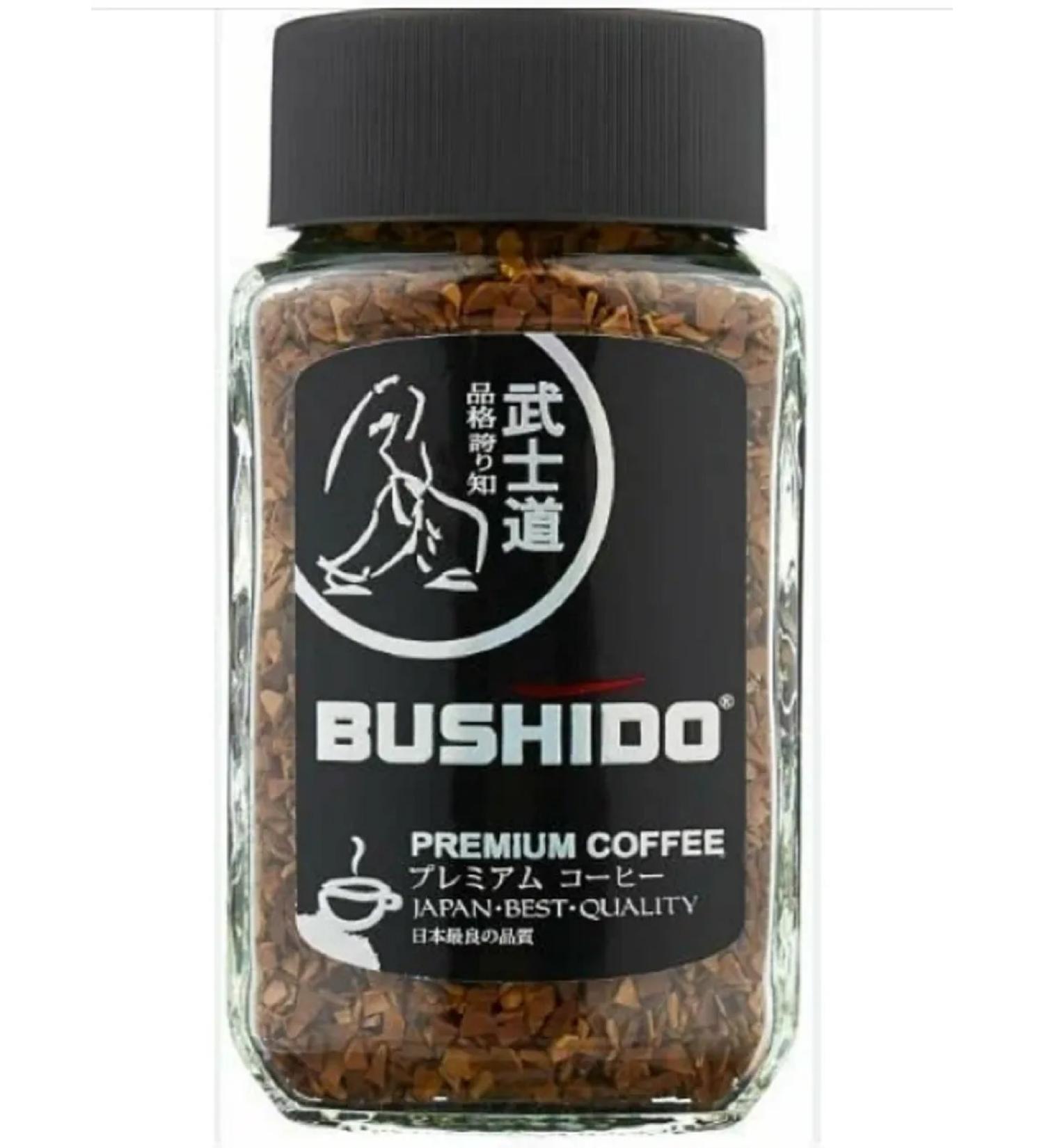 Bushido Soluble Black Katana coffee sublimated 100 g - Buy Online on GoSupps.com