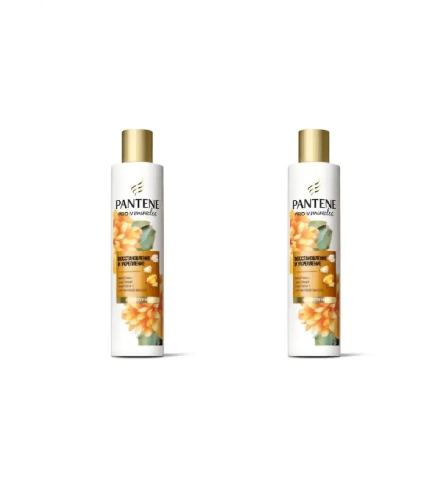 PANTENE Hair restoration shampoo 250 ml 2 pieces - Buy Online on GoSupps.com