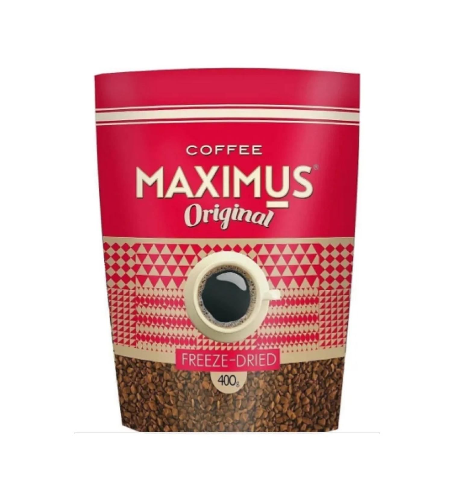 MAXIMUS Soluble Original coffee sublimated 400 grams - Buy Online on GoSupps.com