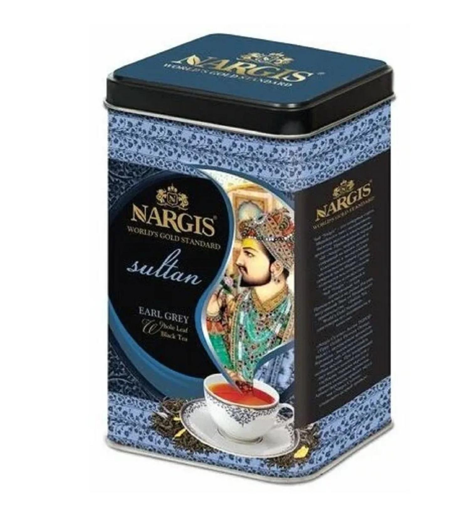 NARGIS Gift tea Premium black with bergamot 200 g - Buy Online on GoSupps.com