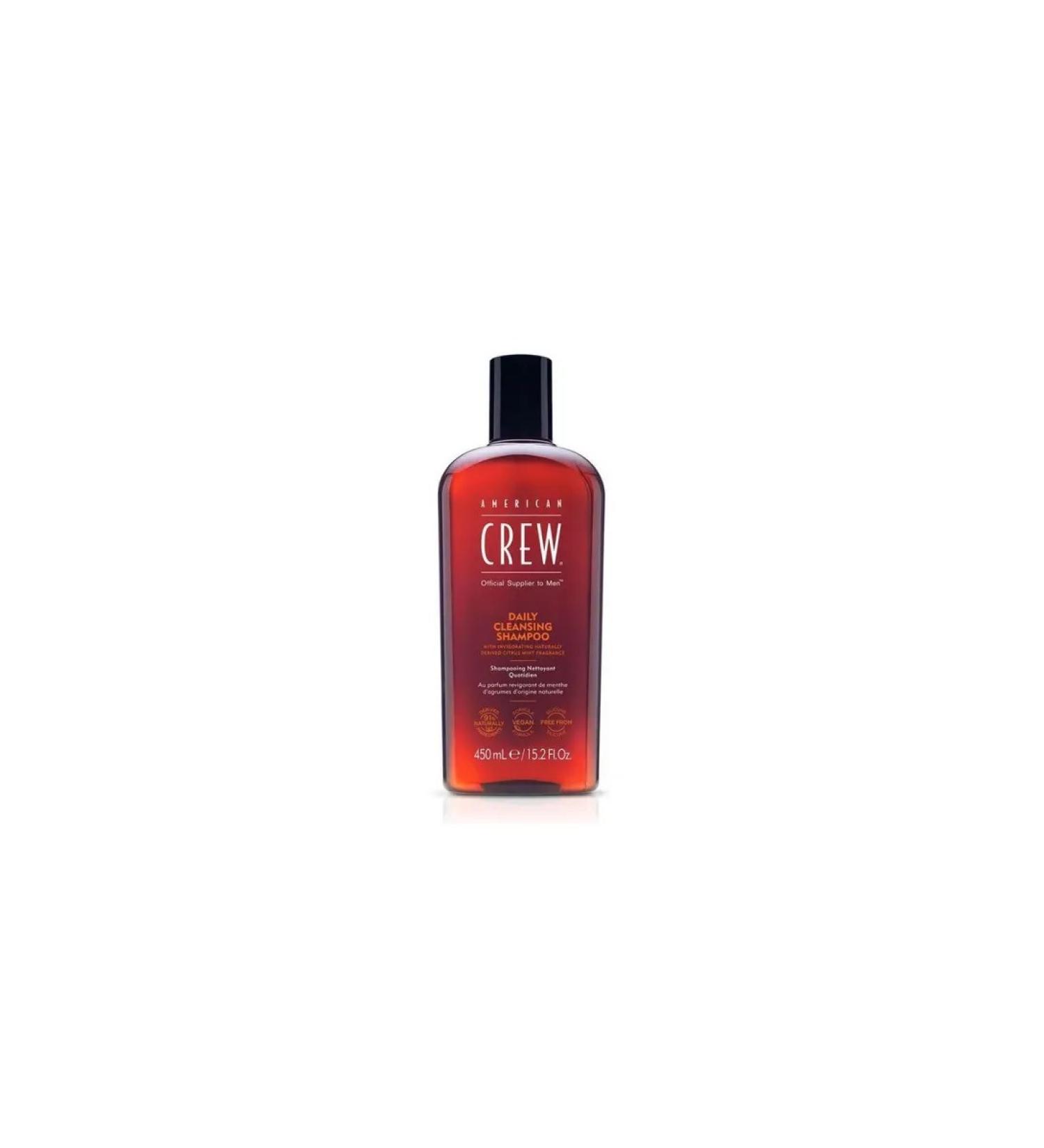American Crew Daily Cleansing Daily Cleaning Shampoo 450 ml - Buy Online on GoSupps.com