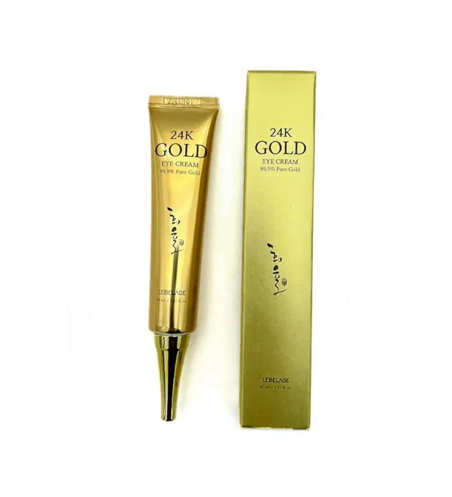 Lebelage Moisturizing eye cream 24 Gold 40 ml