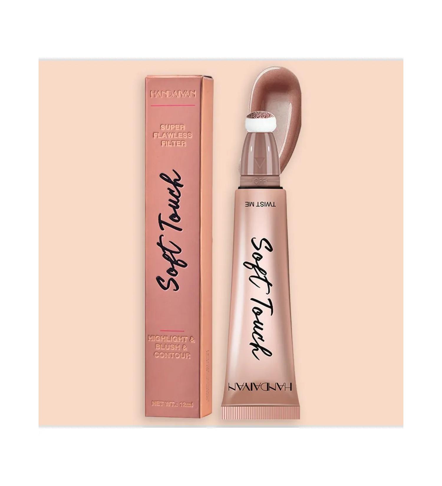 Blush with glitter and applicator Liquid corrector - Buy Online on GoSupps.com