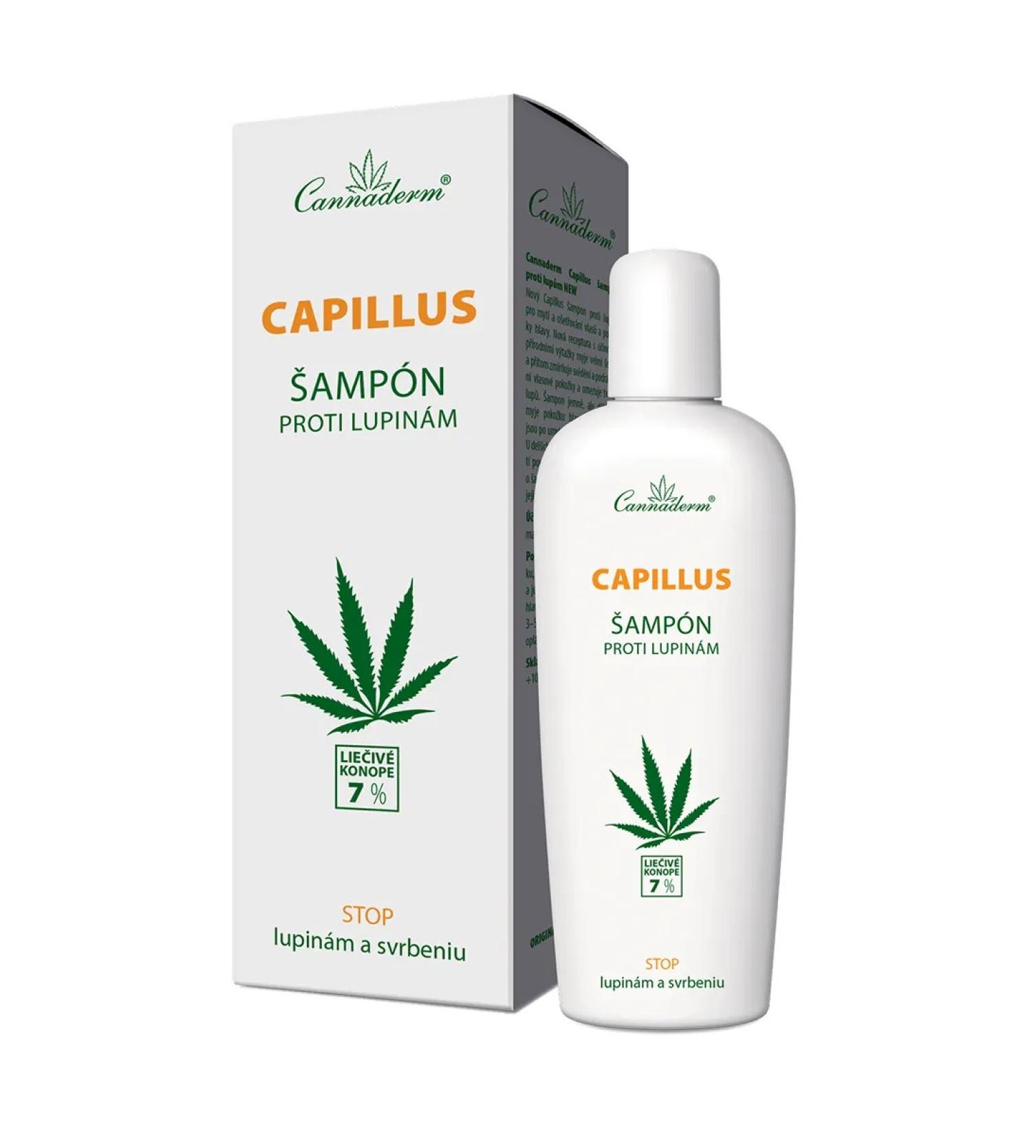 Cannaderm Capillus shampoo against dandruff 150 ml