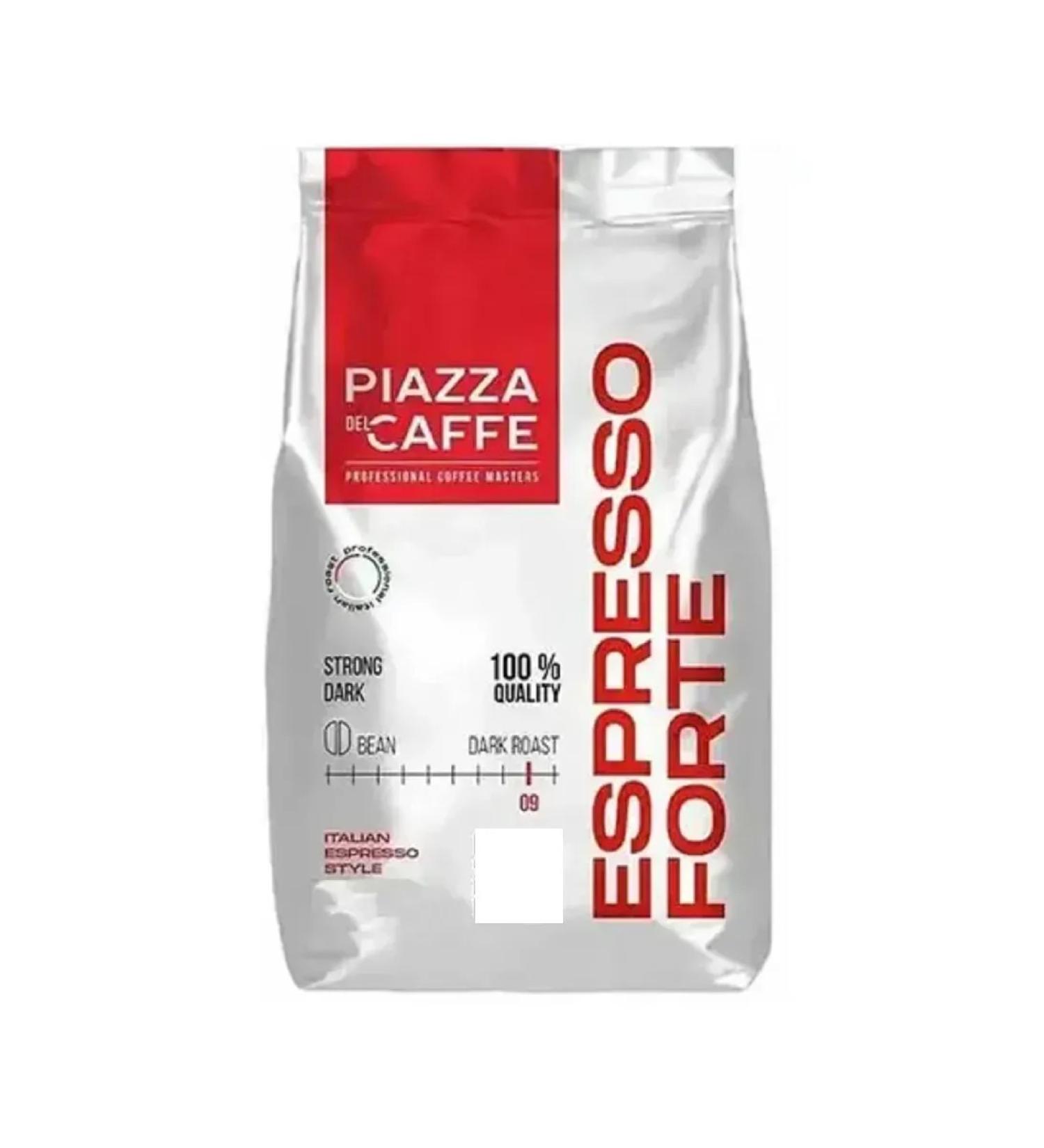 Piazza del Caffe Espresso Forte 900 g coffee - Buy Online on GoSupps.com