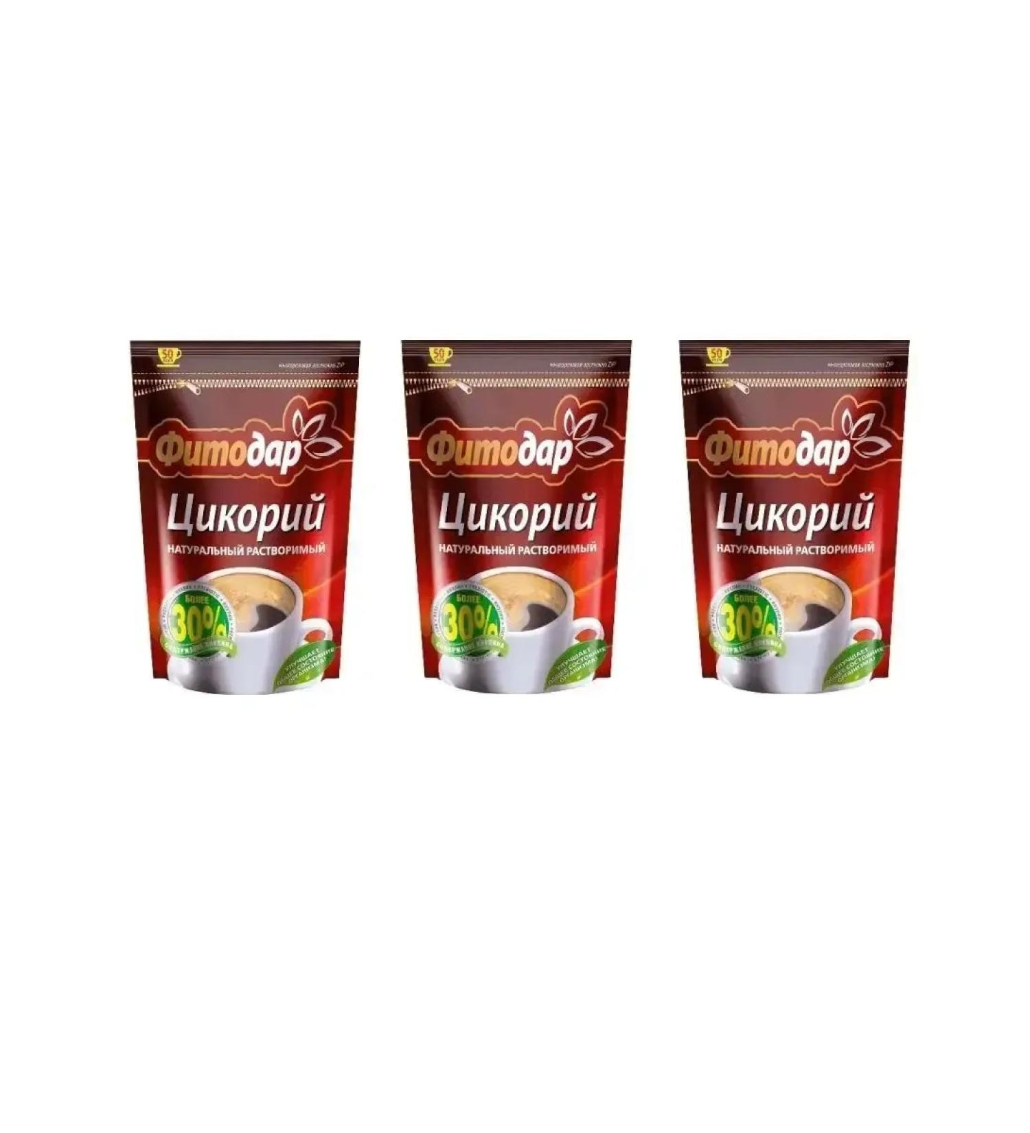 Fitodar Chicoria natural 100 g 3 pcs - Buy Online on GoSupps.com