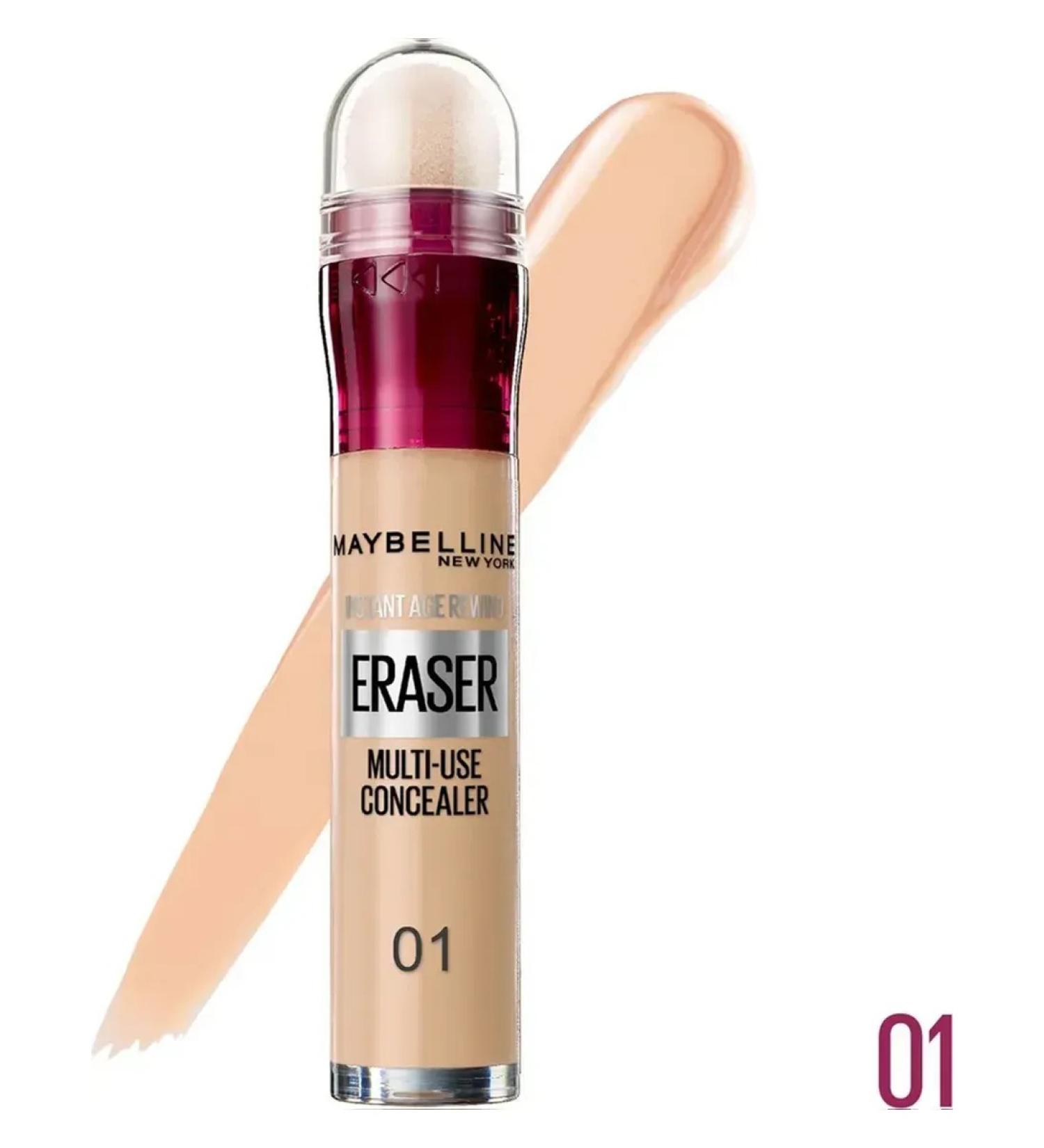 Maybelline New York Multifunctional concealer "Instant Eraser" shade 01 - Buy Online on GoSupps.com