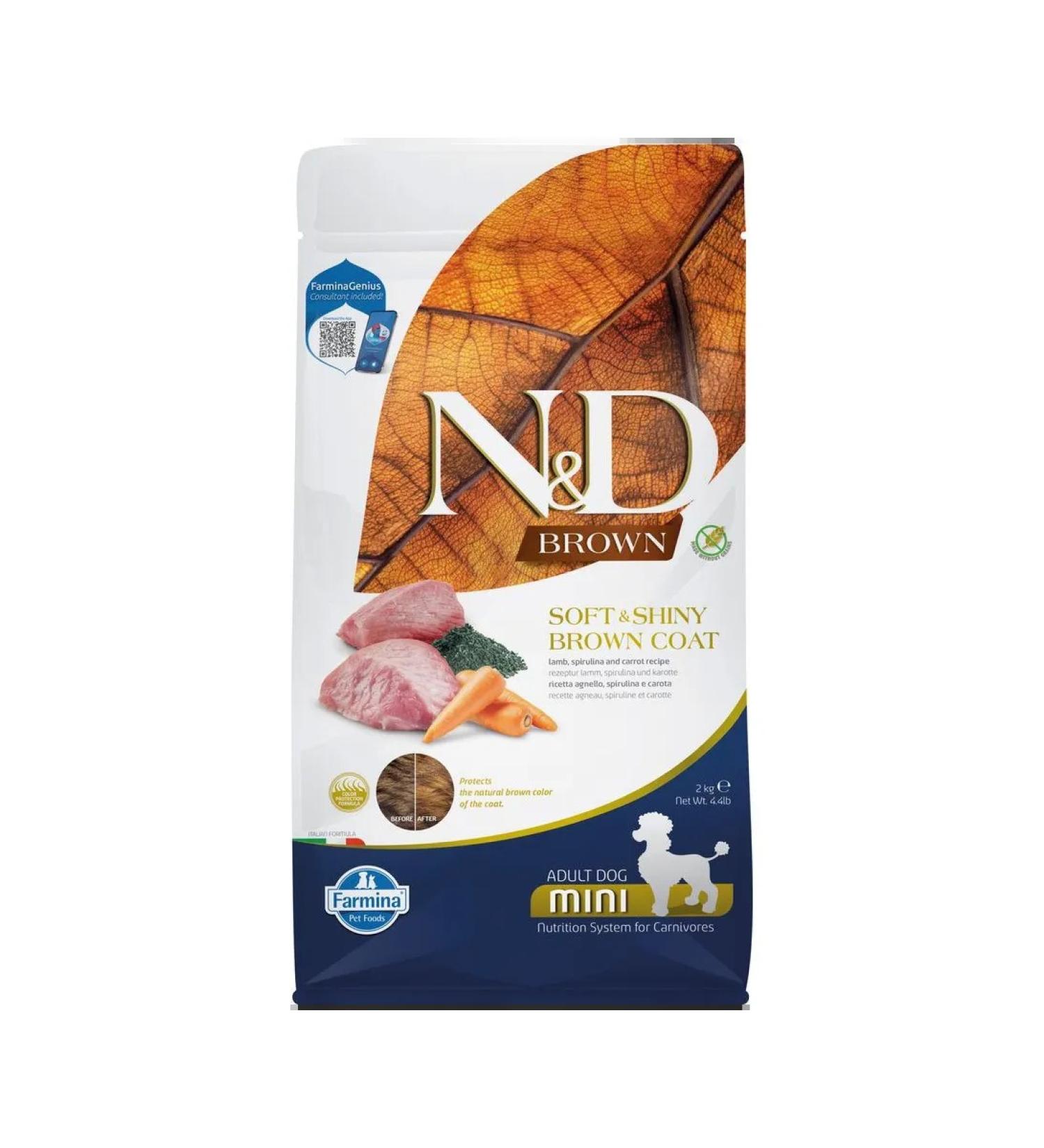 Farmina Dry food for dogs Brown lamb carrots 2 kg