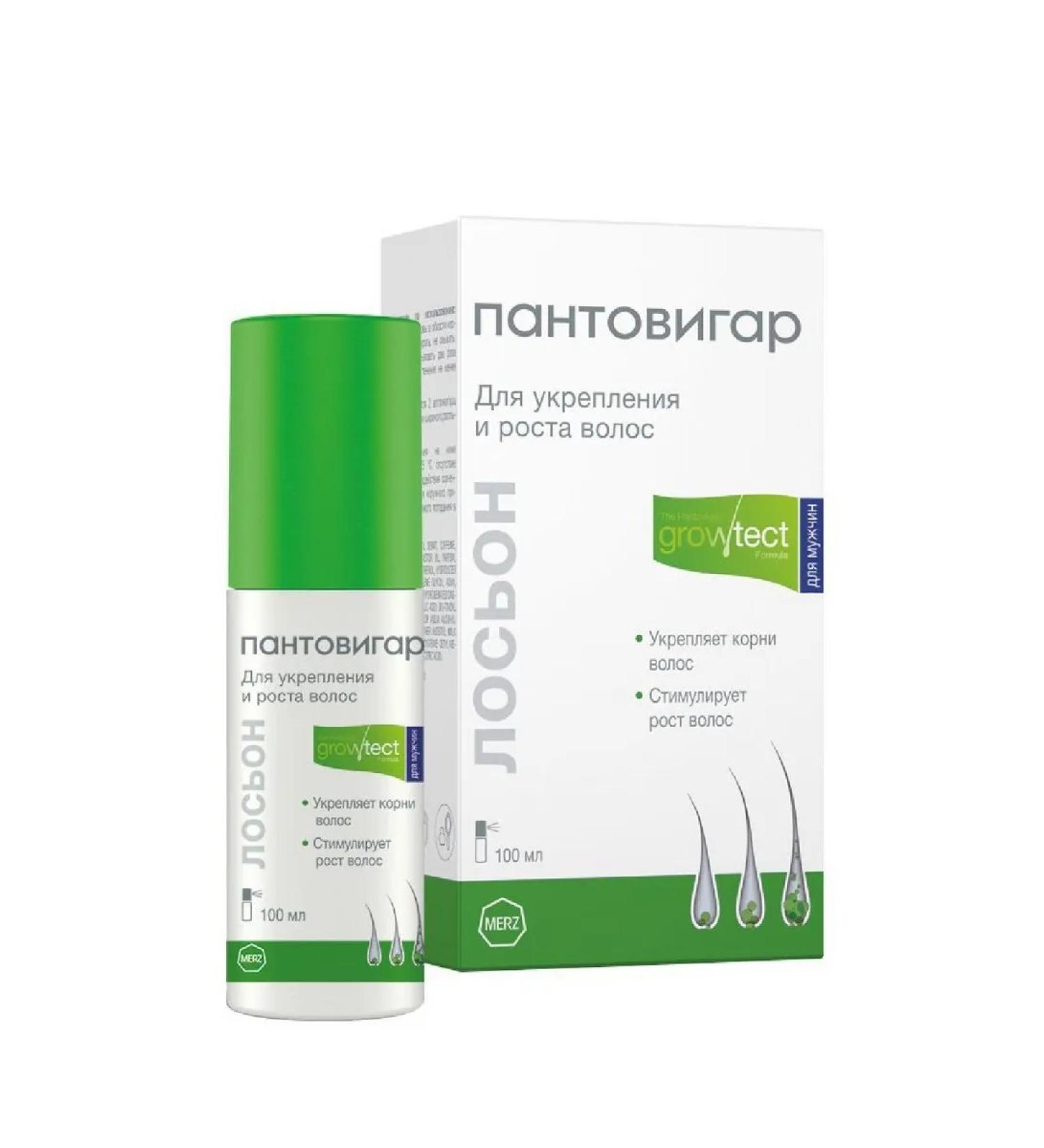 Pantovigar Lotion Strengthening Hair growth of men GrowTECT 100ml -1 pcs