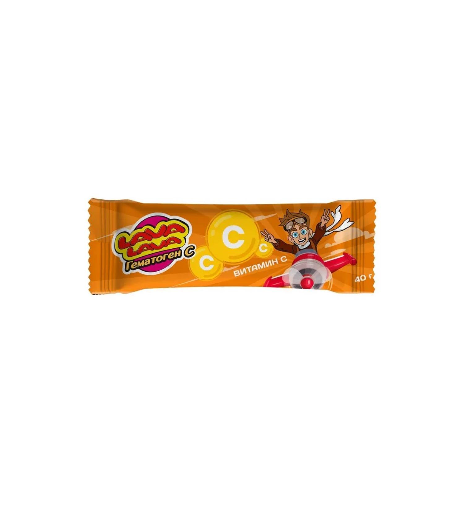 Hematogen from children from 3 years old Lava Lava Lava Lava 40g -3 pcs - Buy Online on GoSupps.com