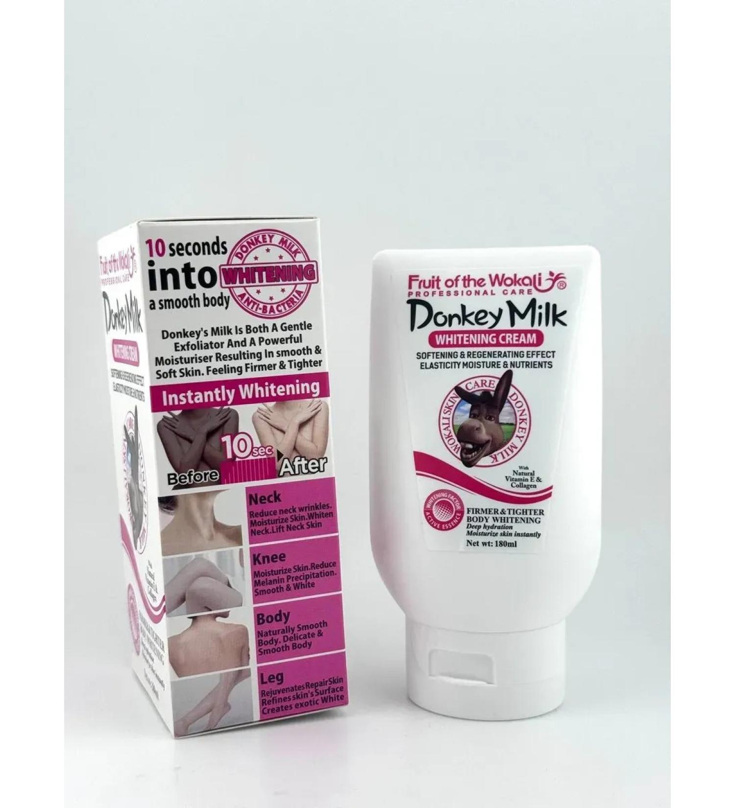 el Body cream whitening Donkey Milk - Buy Online on GoSupps.com