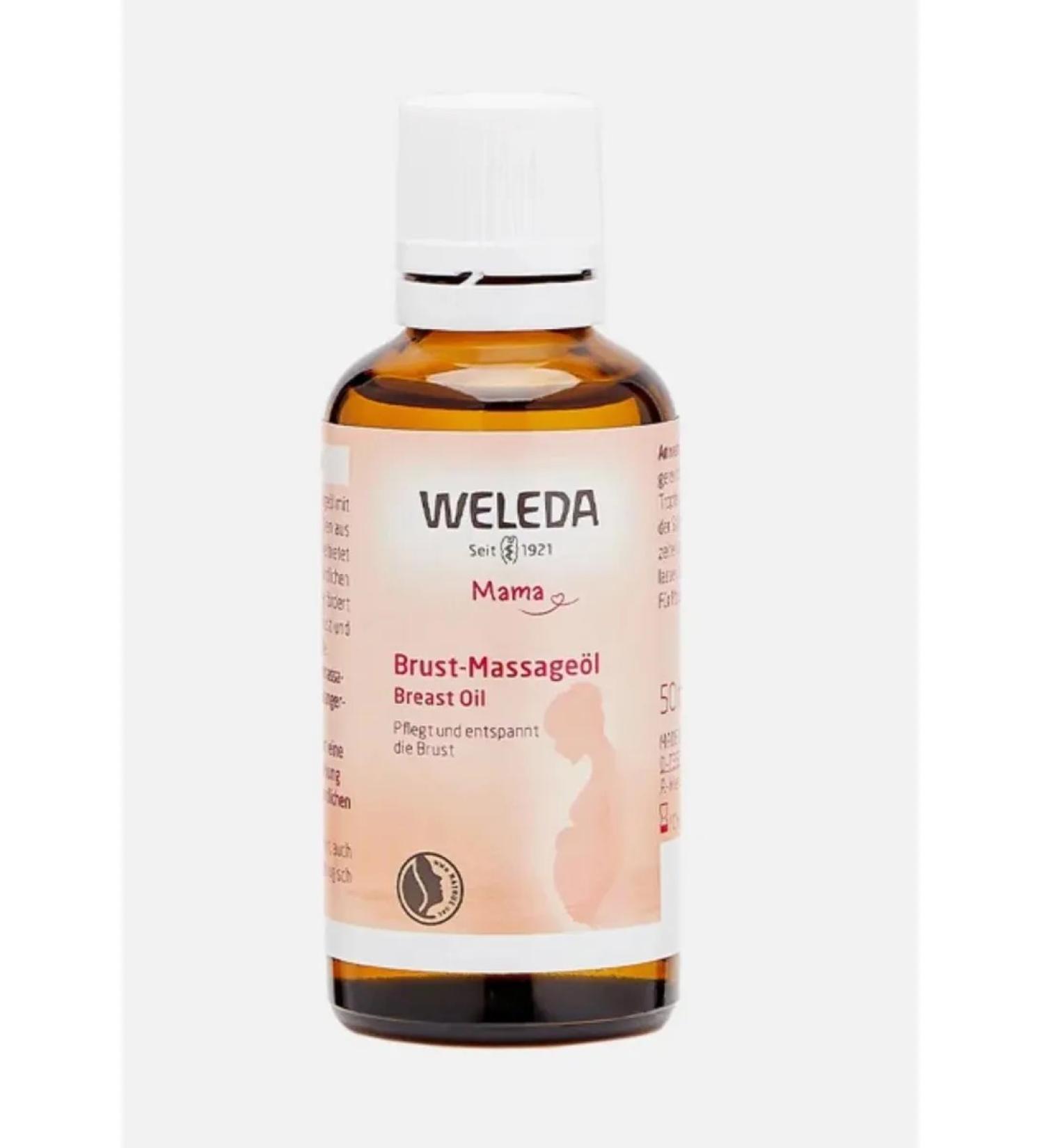 WELEDA Breast oil during lactation 50ml - Buy Online on GoSupps.com