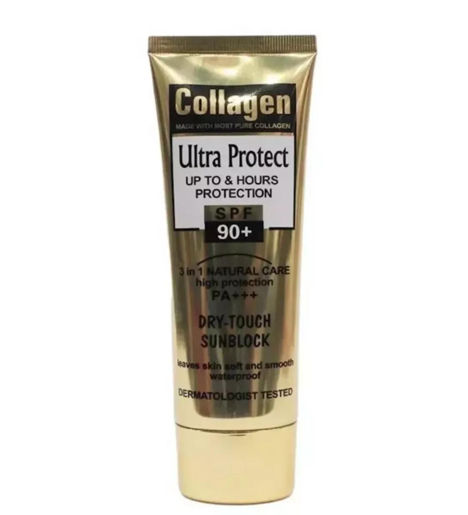 COLLAGEN Ultra Protect SPF 90 +++ 100ml Sun - Buy Online on GoSupps.com