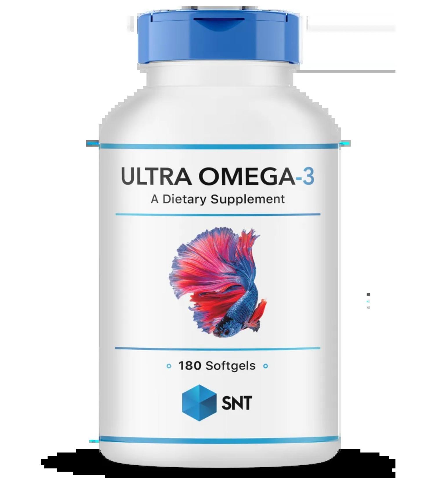 SNT Swiss Nutrition Technology Fish oil Ultra Omega-3 180 cap