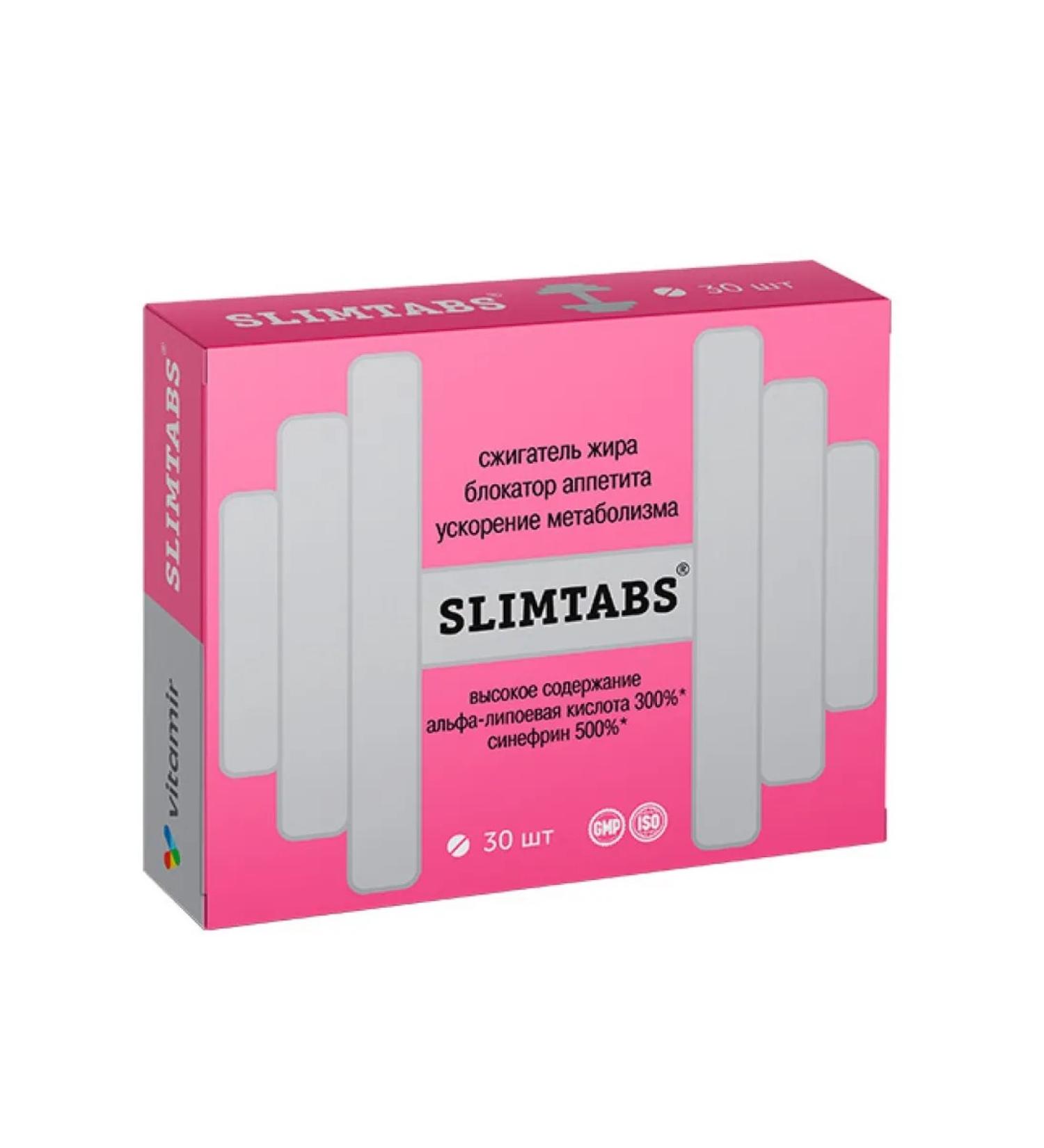 Vitamir Slimtabs Mzhigeter fat blocker appetite 30 Table