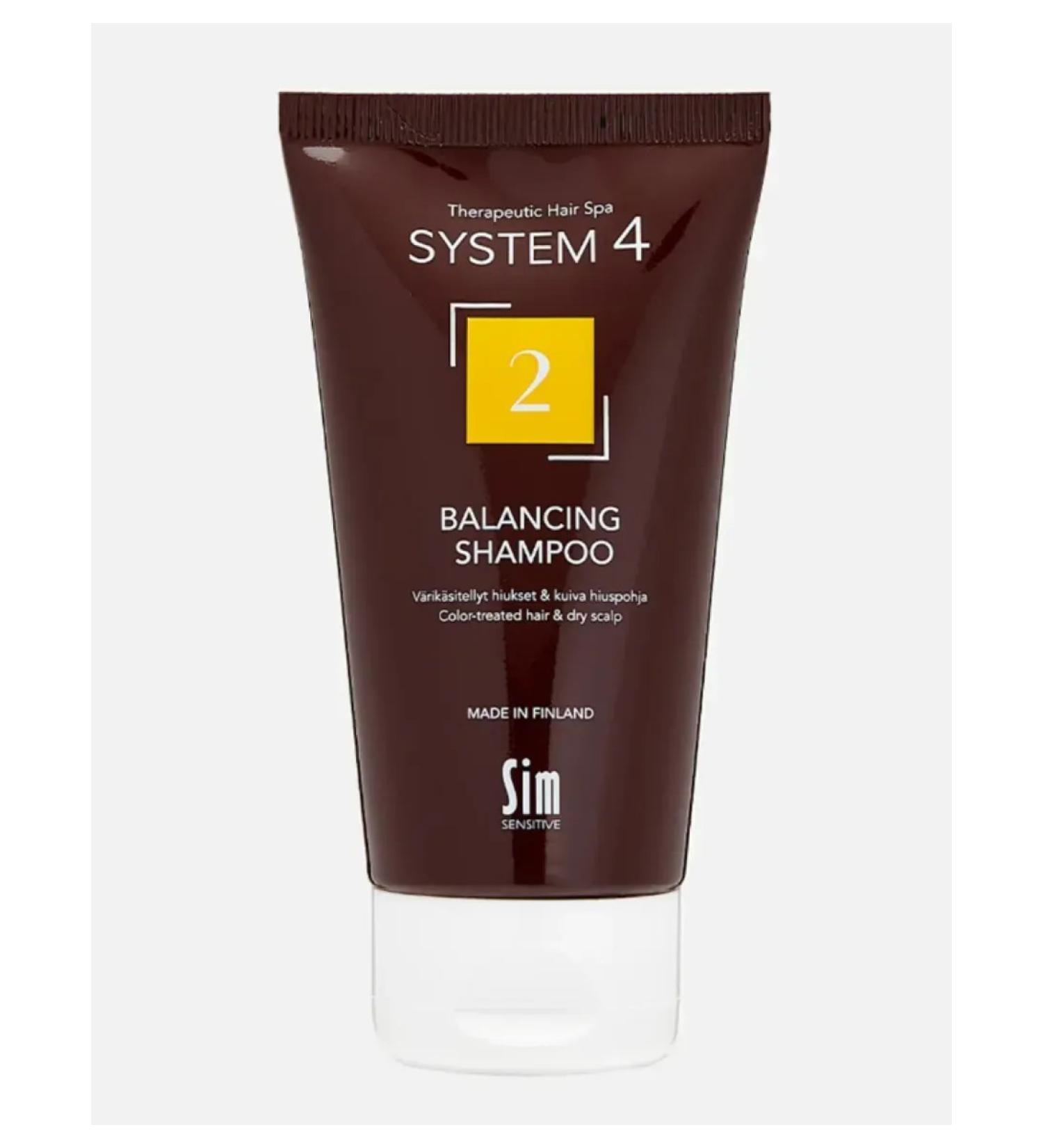 SYSTEM 4 Therapeutic shampoo No. 2 for dry scalp and damaged ... - Buy Online on GoSupps.com