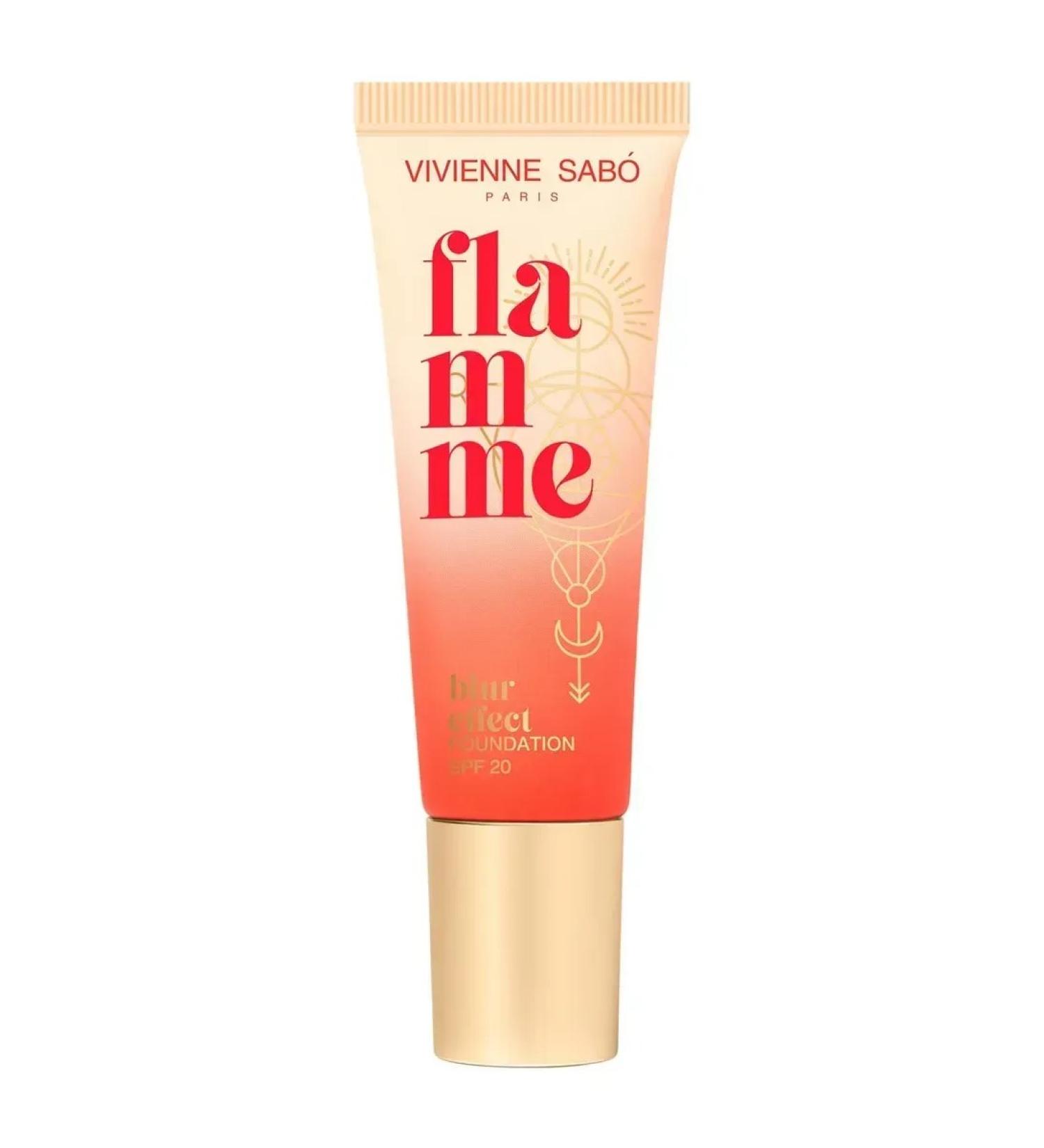 VIVIENNE SABO Tonal cream with SPF 20 Flamme tone 01 - Buy Online on GoSupps.com