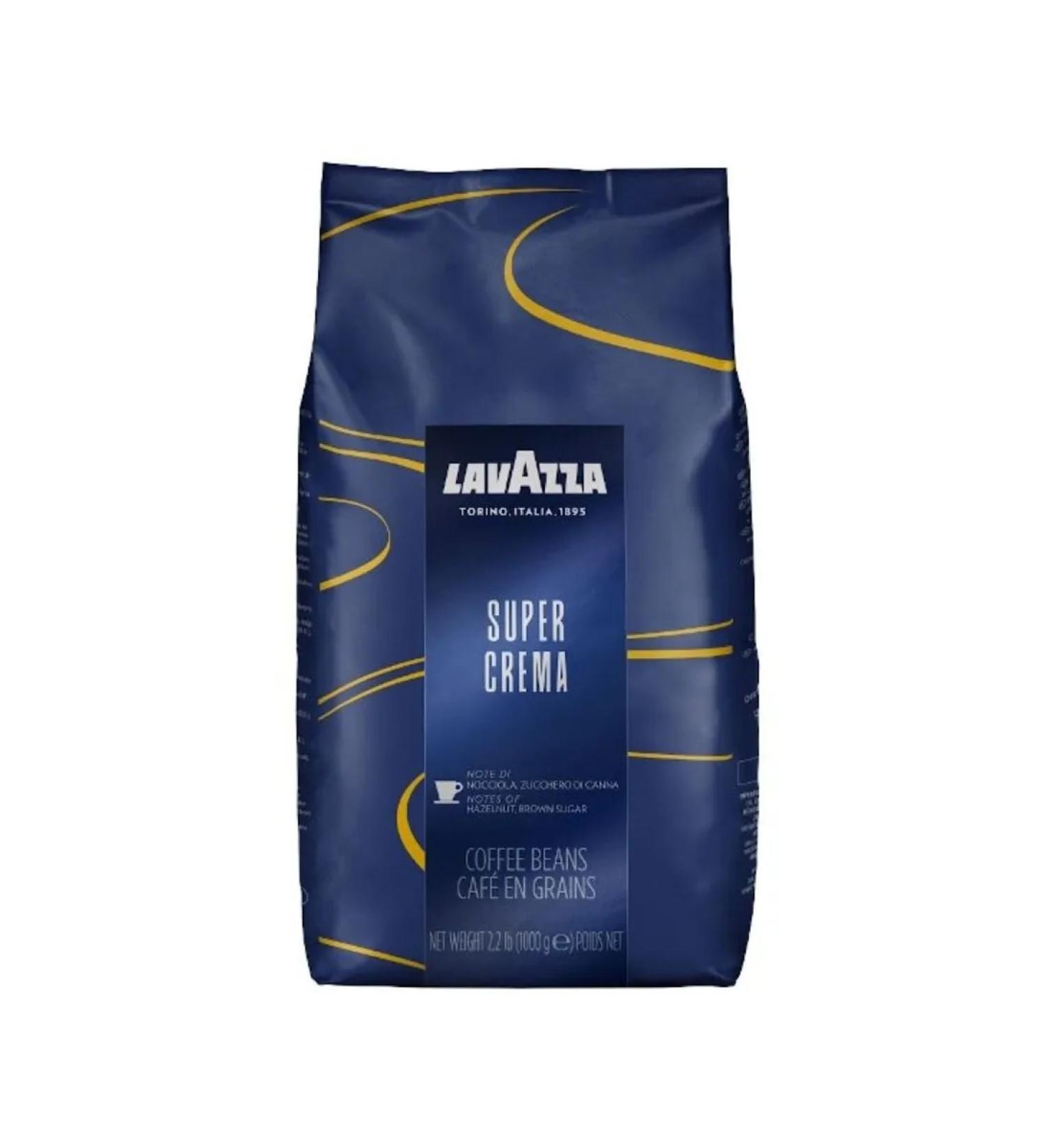 Lavazza Super Crema coffee 1 kg - Buy Online on GoSupps.com