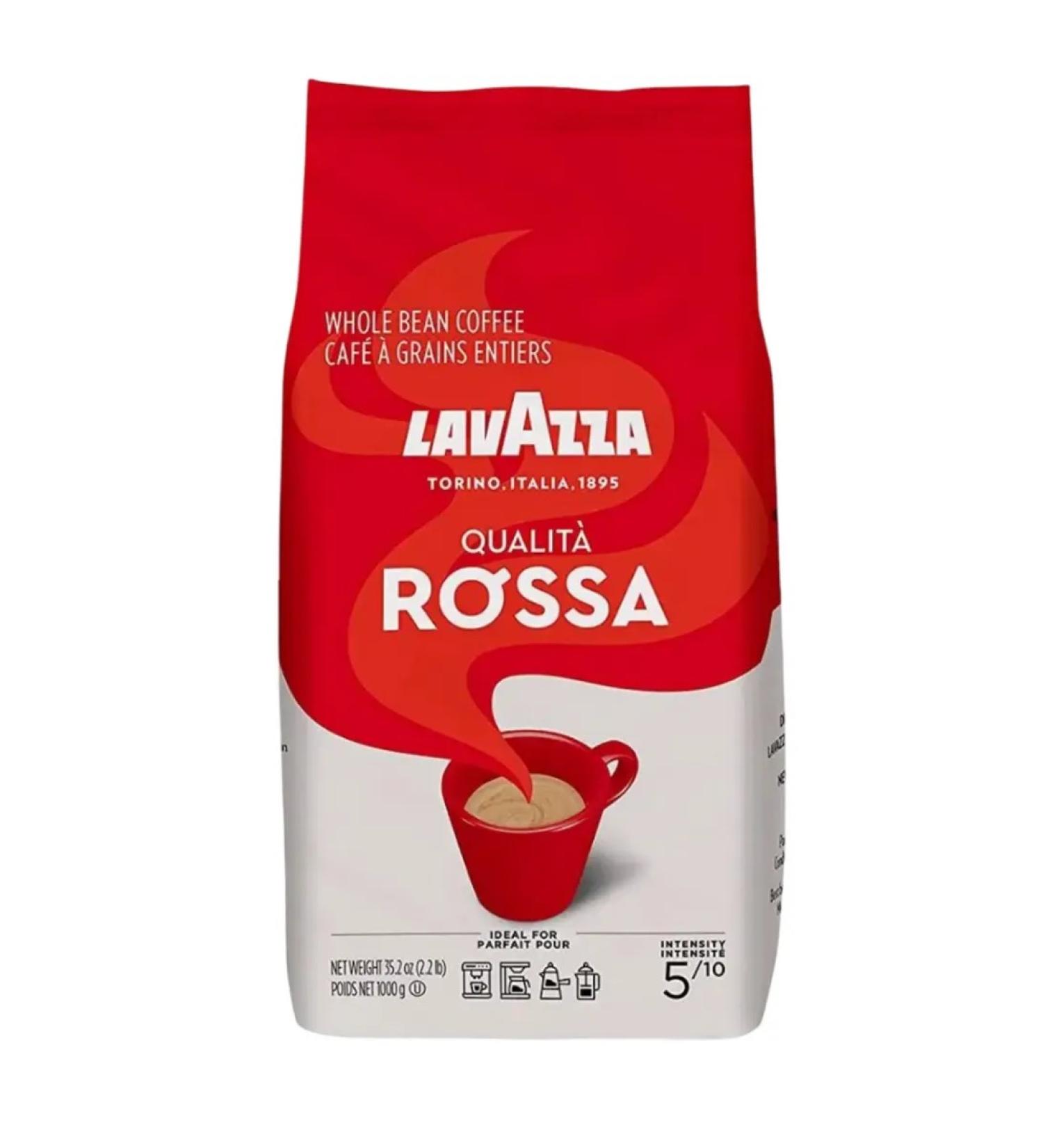 Lavazza Rossa coffee in grains 1 kg - Buy Online on GoSupps.com