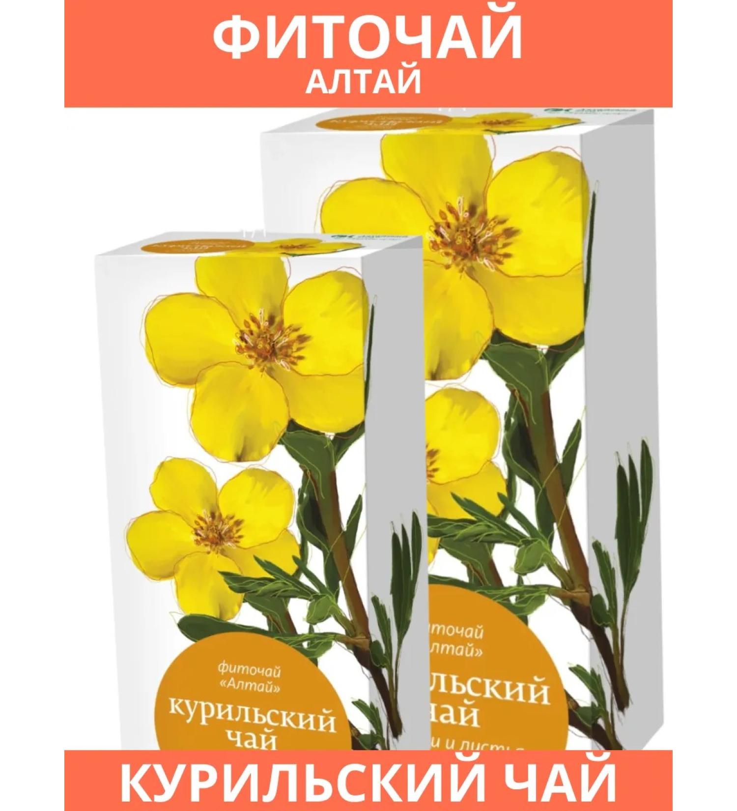 Altai cedar Kurilian tea in bags 2 pcs - Buy Online on GoSupps.com