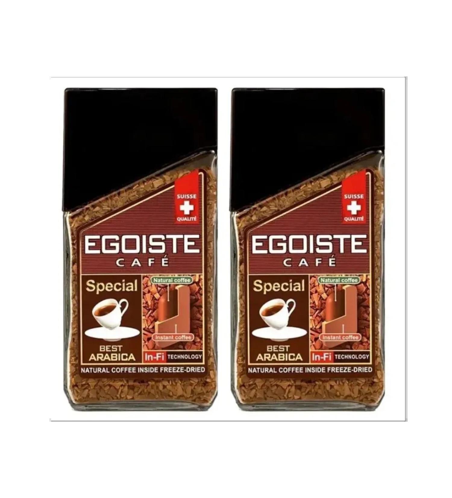 Soluble coffee Egoiste Special 2 pcs 100g - Buy Online on GoSupps.com