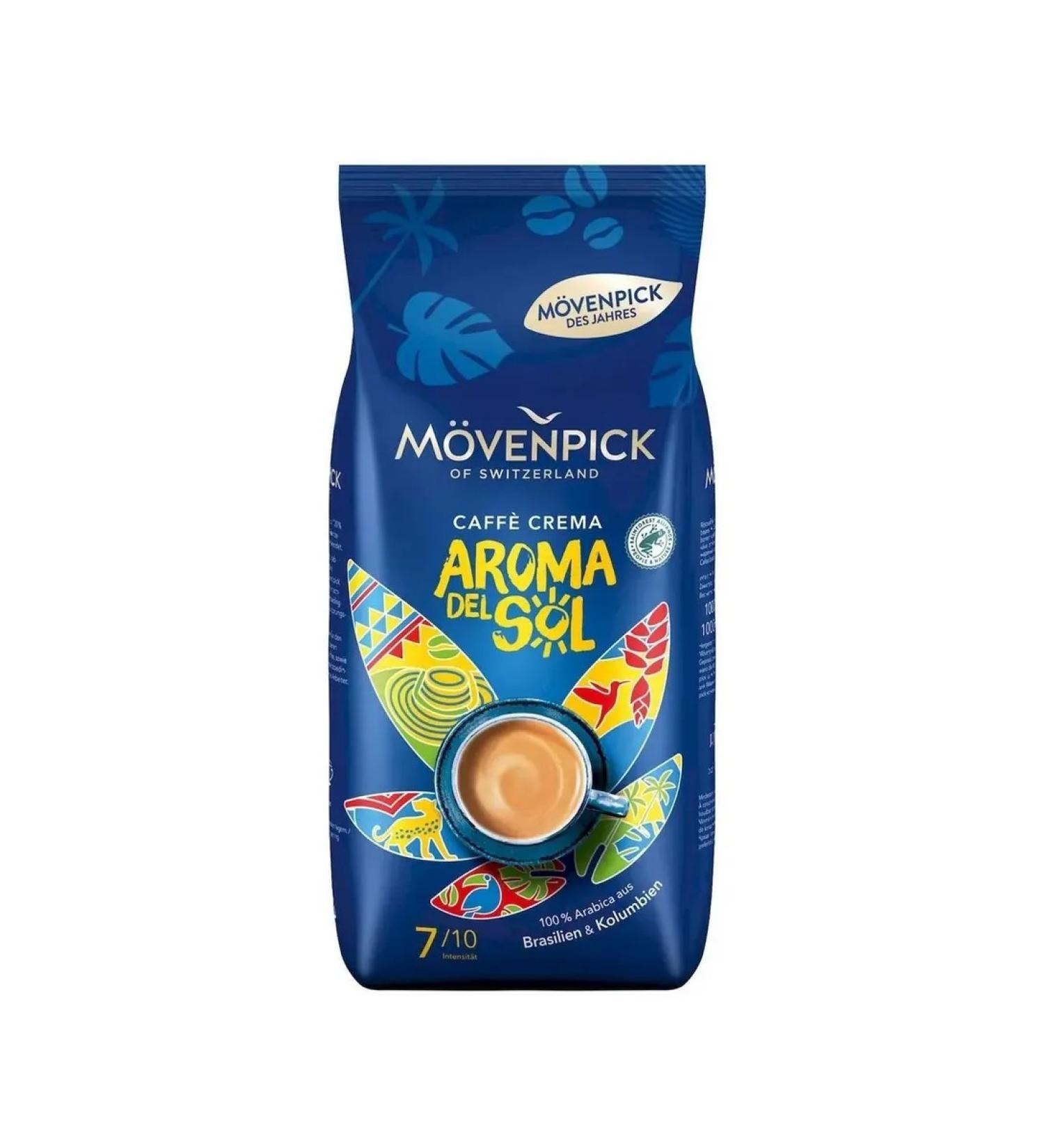 Movenpick Coffee in Aroma del Sol grains 1000 grams - Buy Online on GoSupps.com