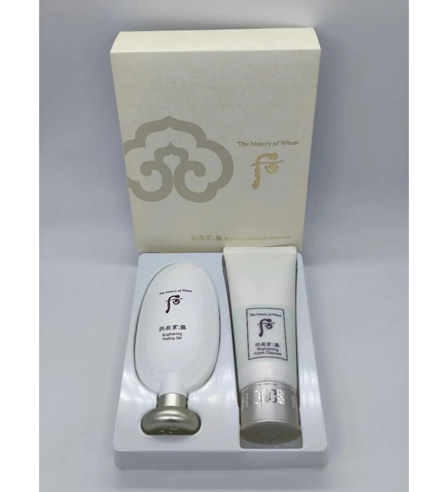 The History of Whoo Pilling - 100ml Gel and Pen 100ml Brightening Peeling Set - Buy Online on GoSupps.com