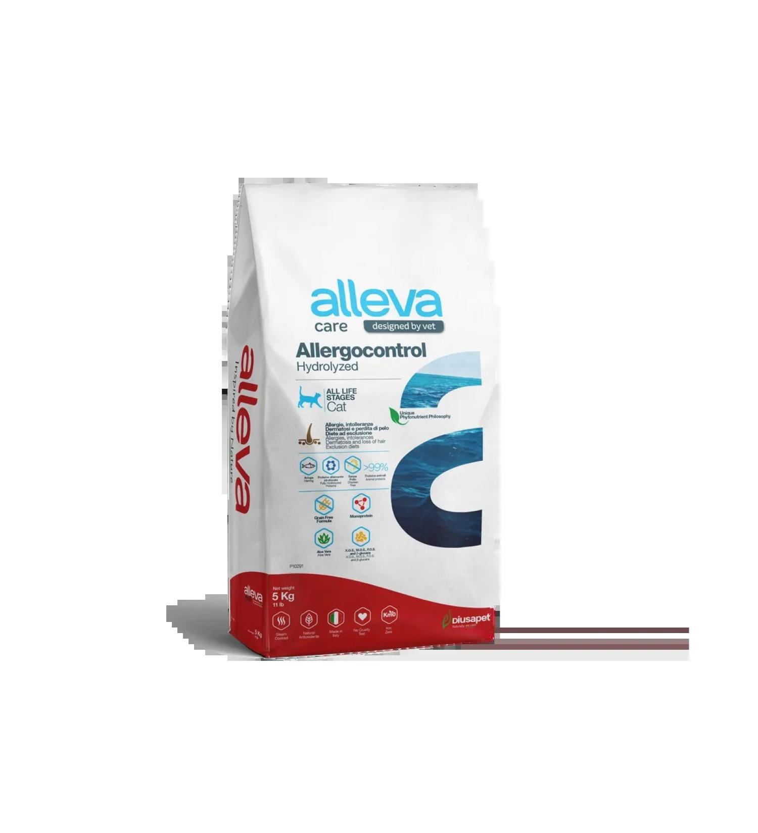 Alleva Dry food for cats allergocontrol fish 5 kg - Buy Online on GoSupps.com