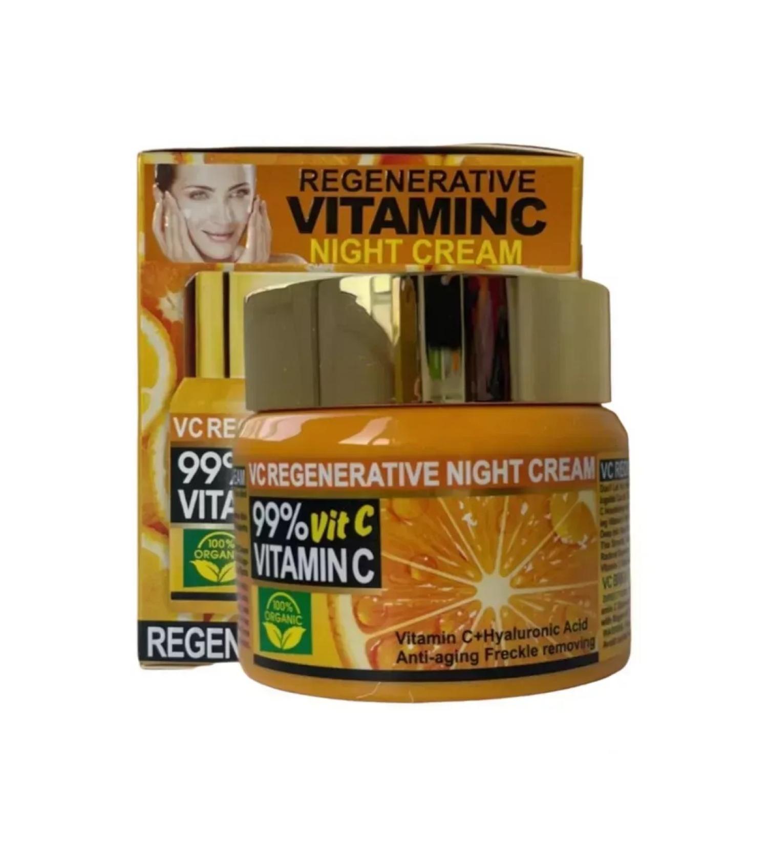 cosmetics Night anti -aging cream with vitamin C - Buy Online on GoSupps.com