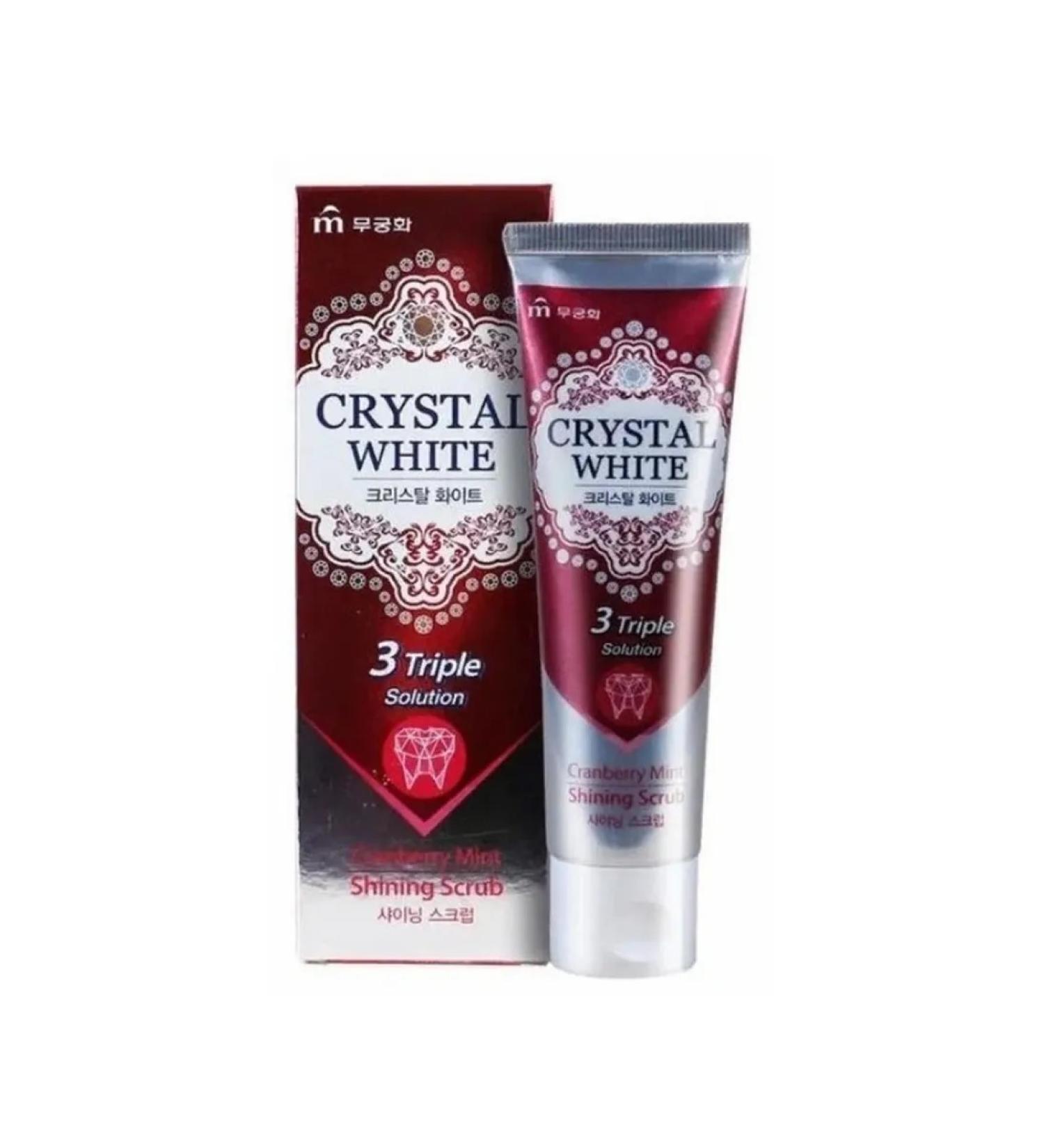 MUKUNGHWA Toothpaste whitening cranberries and mint 110 g - Buy Online on GoSupps.com