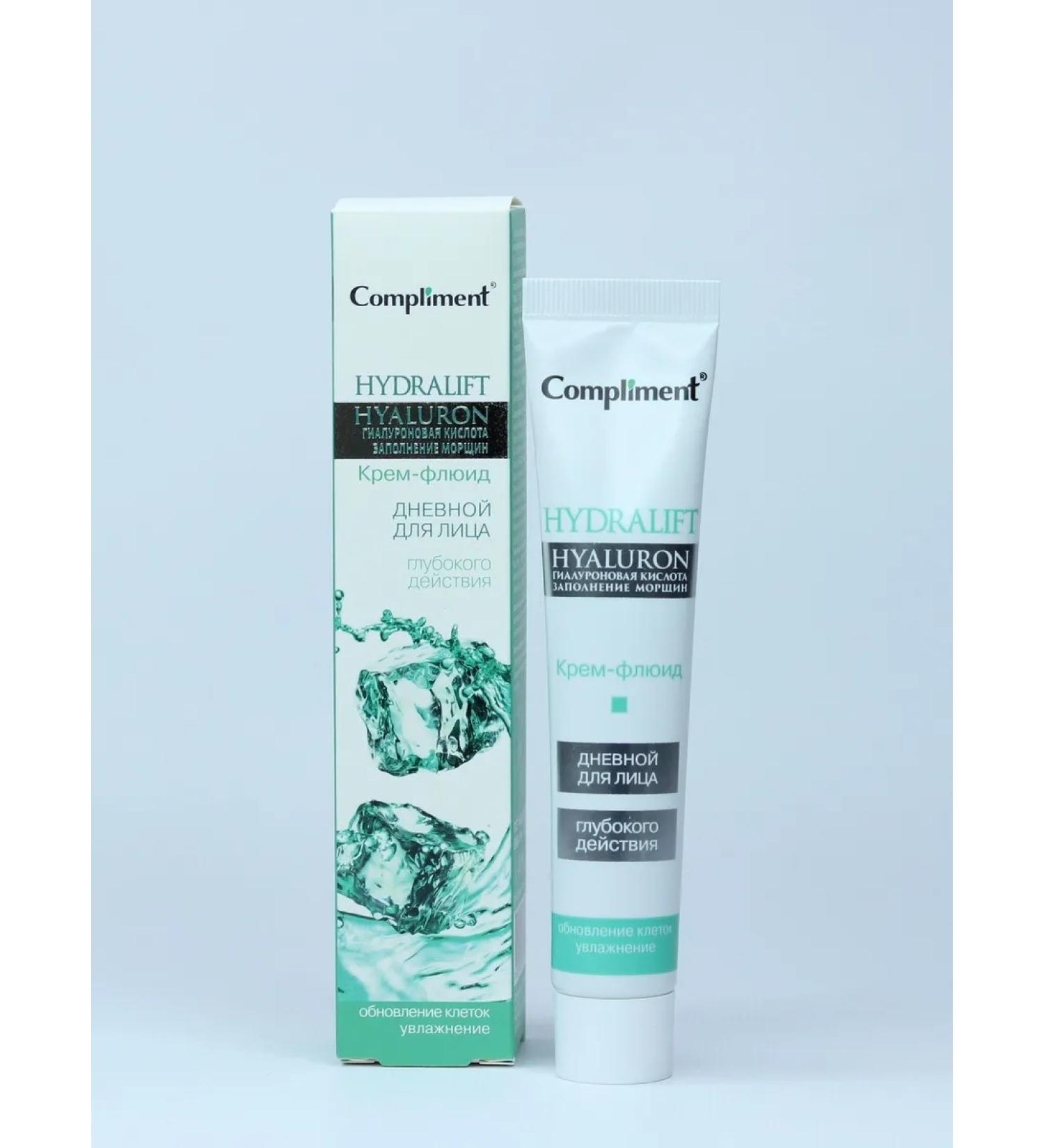 Compliment Hydralift Hyaluron Deep Action Day Facial Cream-Fluid 50 ml - Buy Online on GoSupps.com