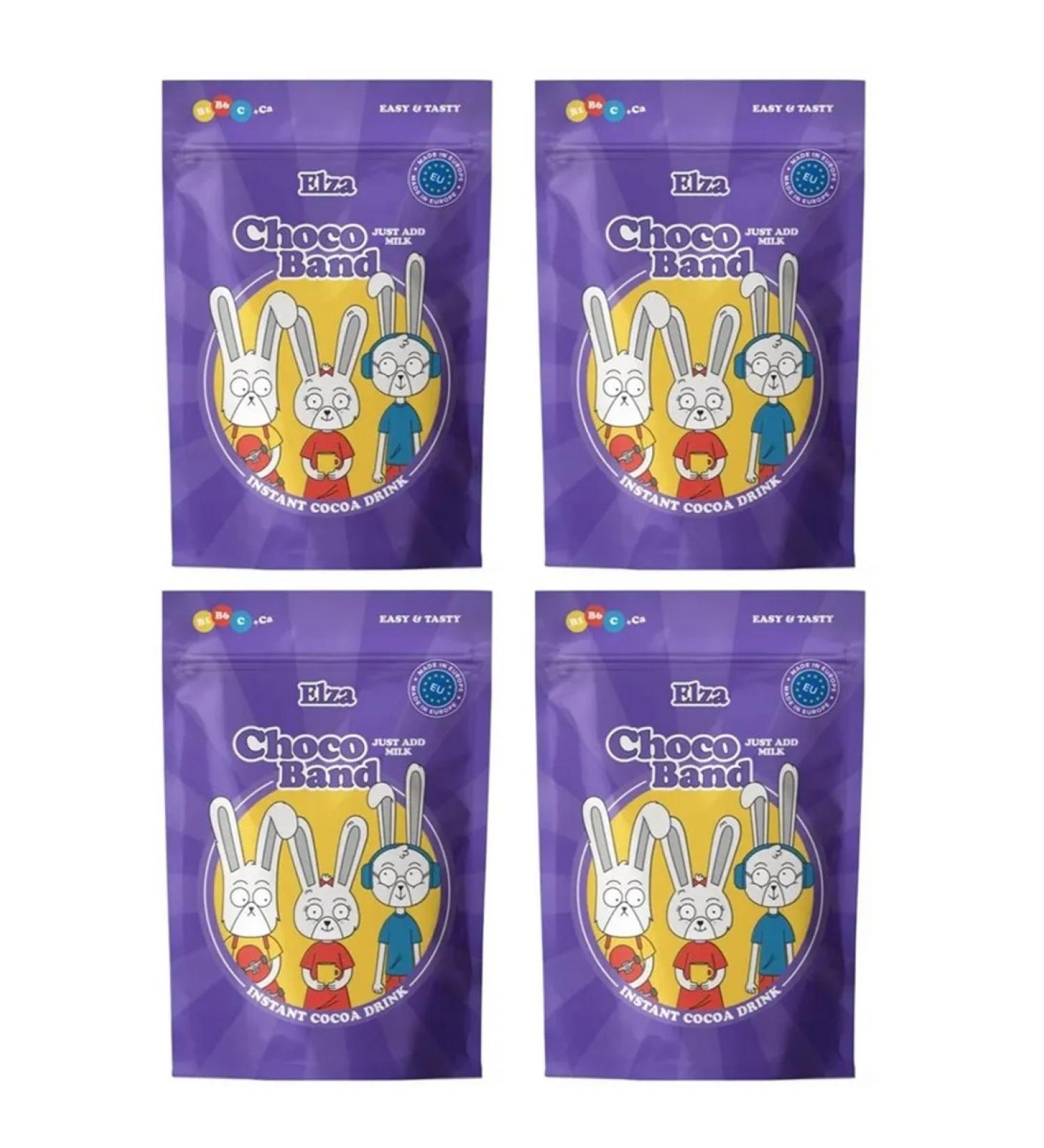 Elsa Choco Band with vitamins fast -growing drink 200 g - 4 pcs - Buy Online on GoSupps.com