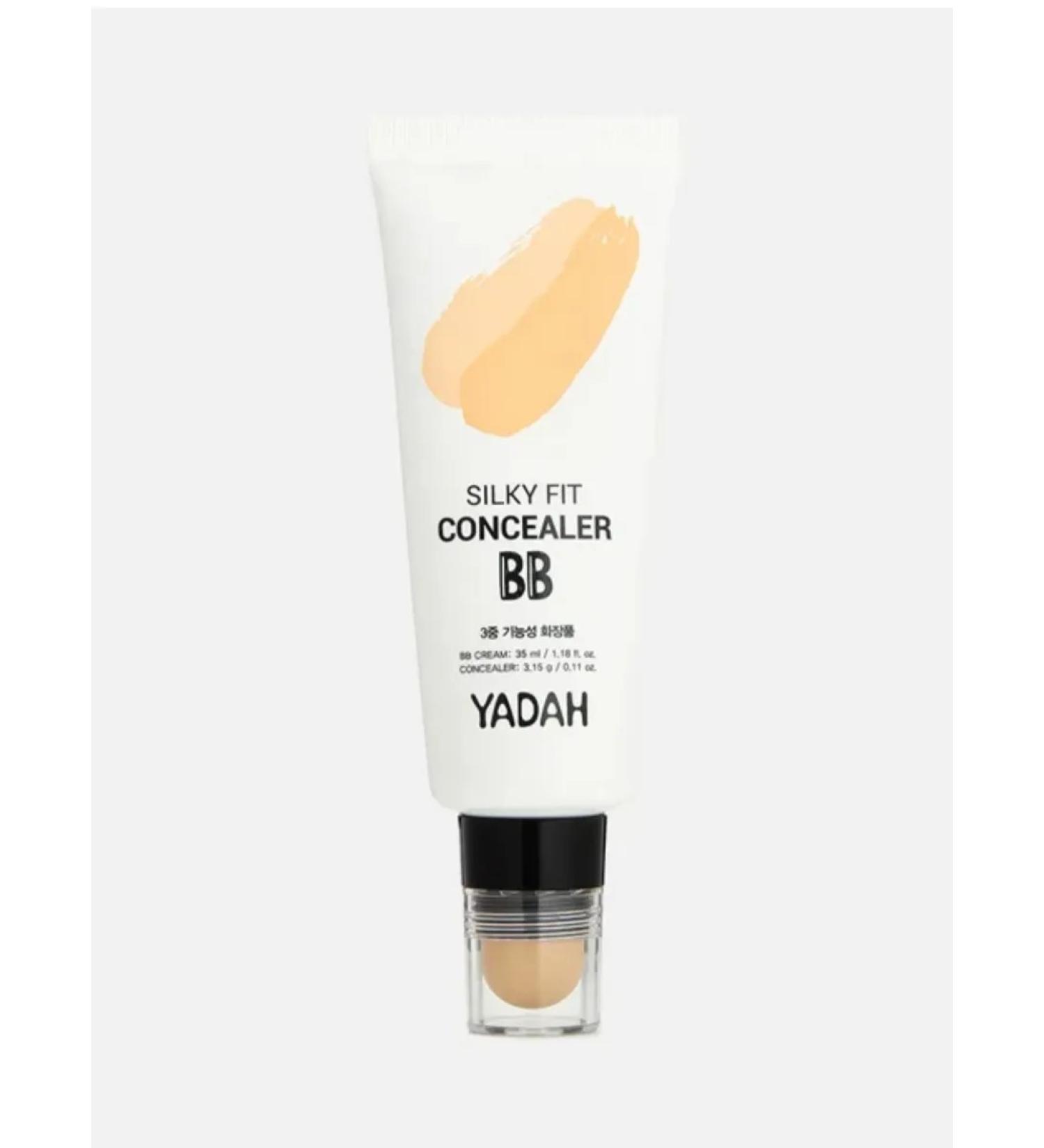 Yadah BB Cream 2 in 1 Silky Fit 21 Light Beige - Buy Online on GoSupps.com