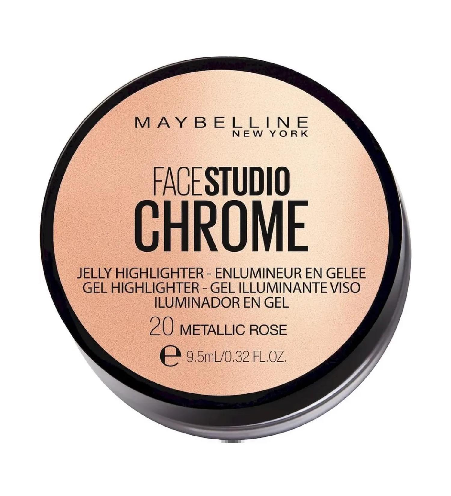 Maybelline New York concealer Gel highlighter shade of 20 Metallic Rose 8.6 ml - Buy Online on GoSupps.com
