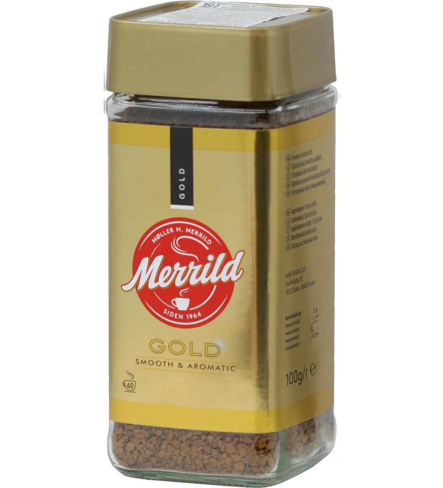 Merrild Gold Coffee sublimated soluble 100 g