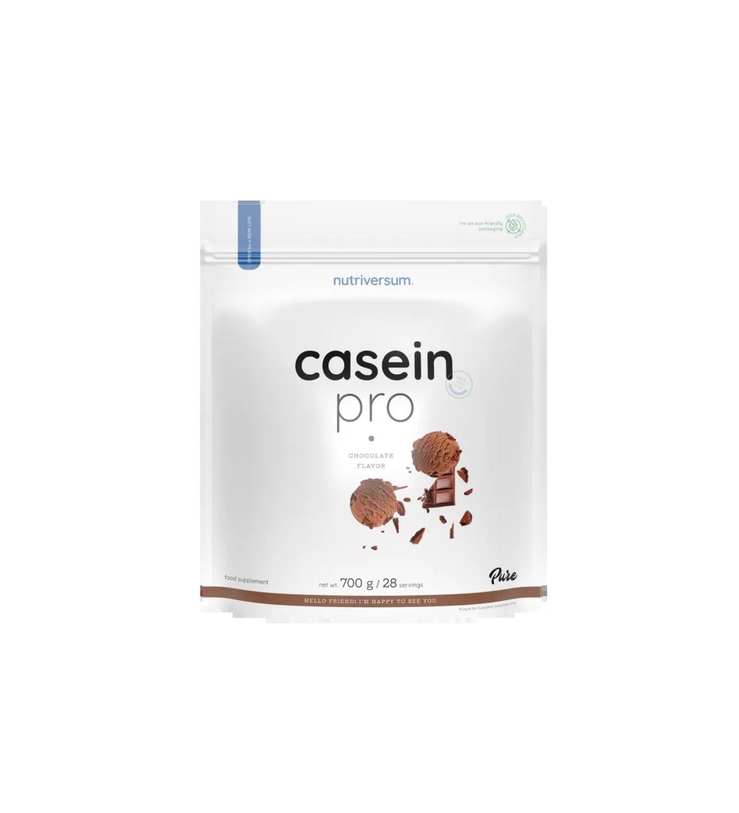 Nutriversum Casein Pro Casein 700 g with chocolate taste