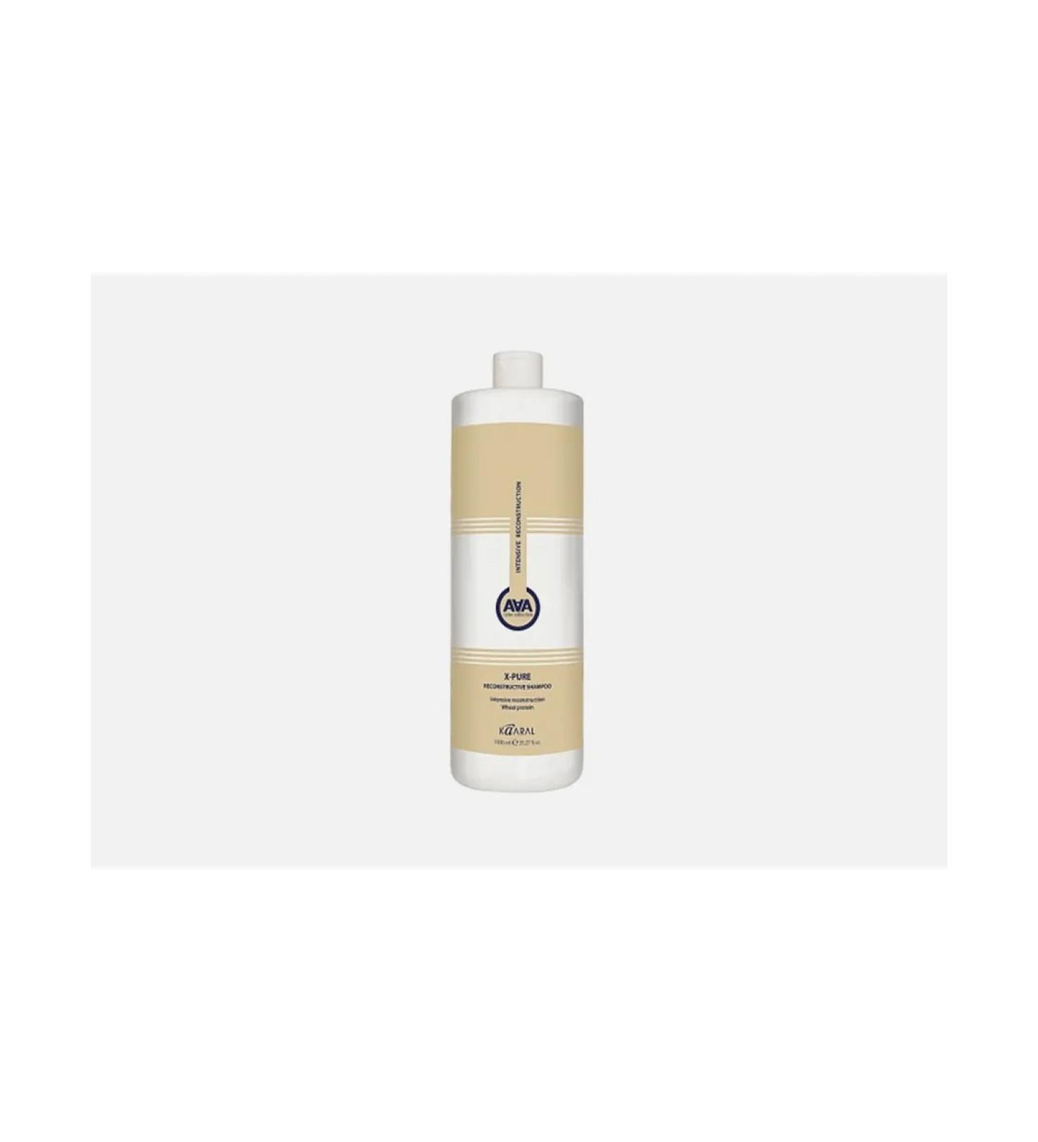 Kaaral Restoring hair shampoo X-Pure Reconstructor - Buy Online on GoSupps.com