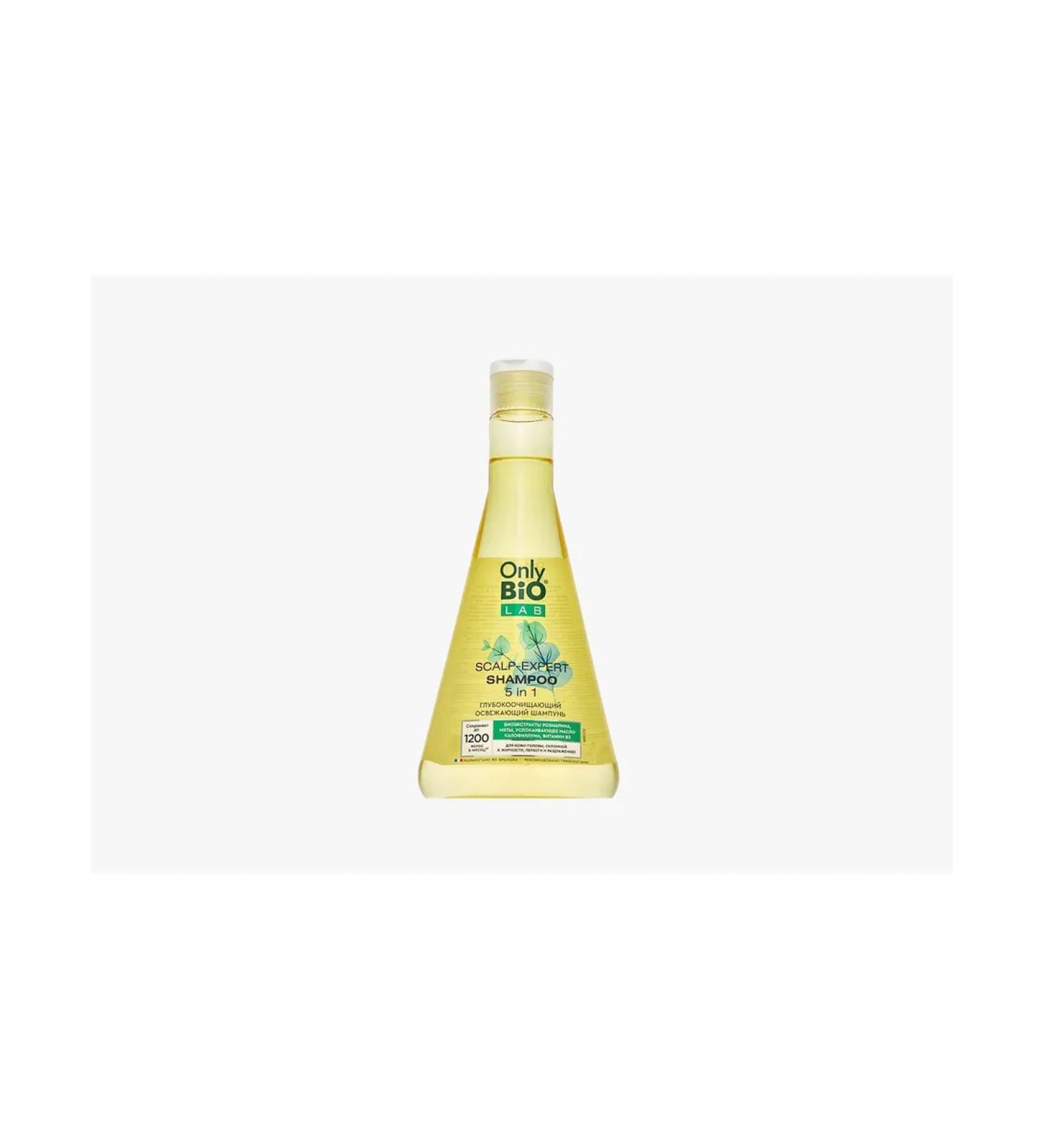 Only Bio Deep-cleaning hair shampoo Lab Scalp-Expert 5 in 1 - Buy Online on GoSupps.com