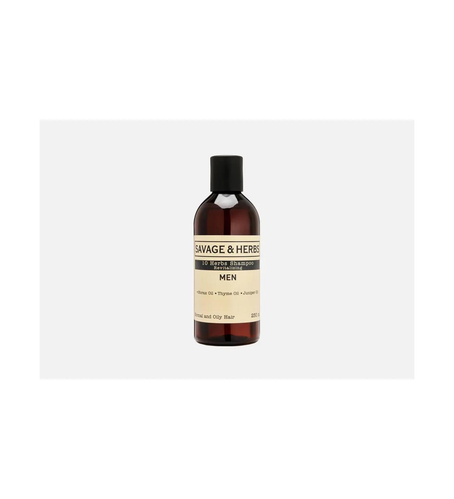 Savage & Herbs Restoring shampoo 10 Herbs Shampoo - Buy Online on GoSupps.com