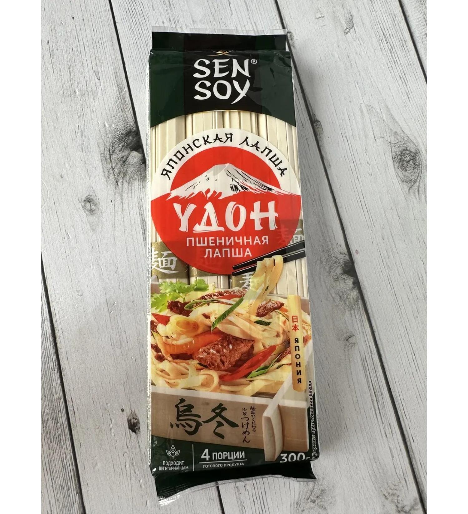 SenSoy Lapsha wheat udon (300g) - Buy Online on GoSupps.com