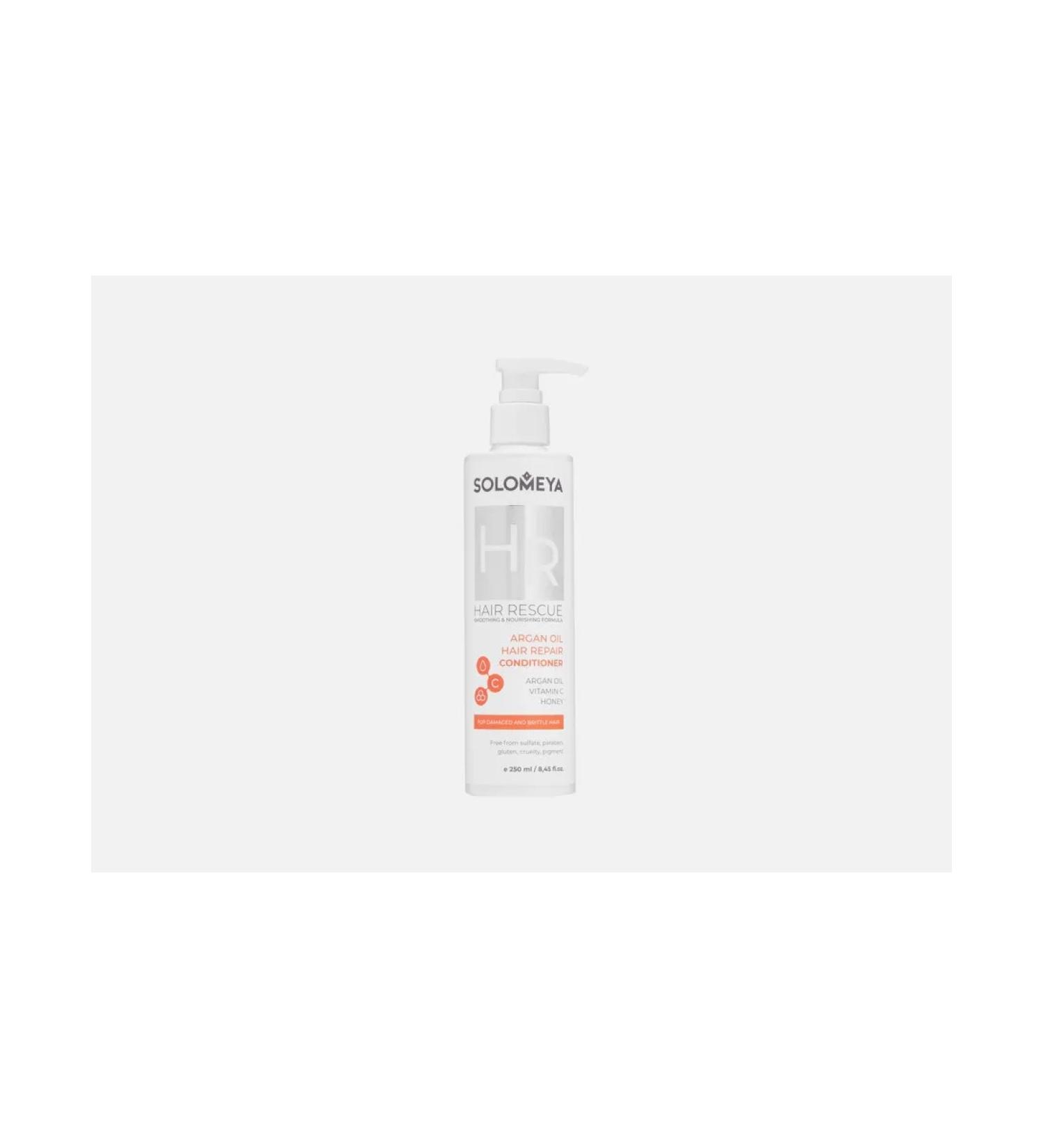 SOLOMEYA Restoring hair air conditioner Argan Oil - Buy Online on GoSupps.com